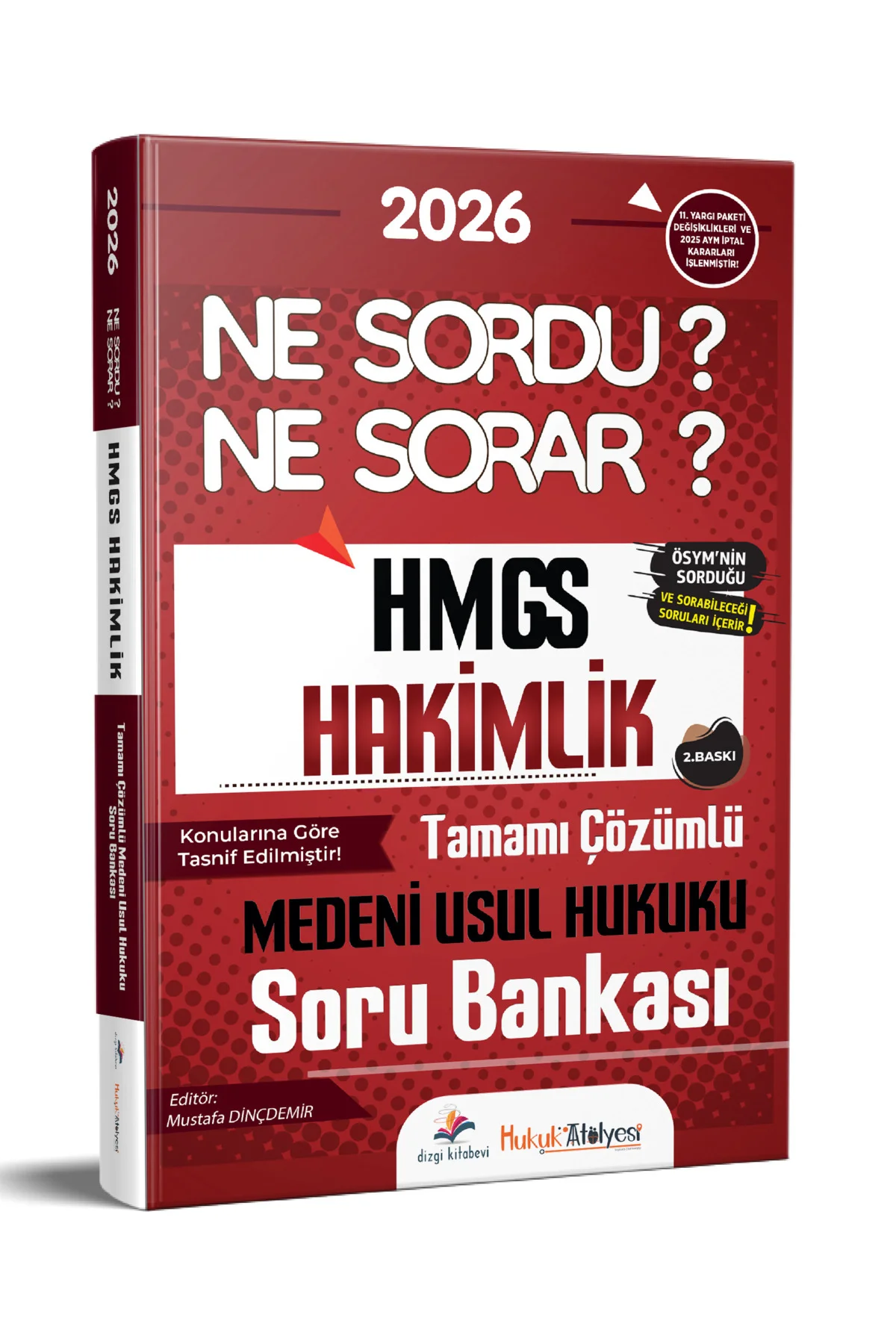 2026 Hukuk Atölyesi HMGS Hakimlik Ne Sordu Ne Sorar Medeni Usul Hukuku Soru Bankası 2. Baskı