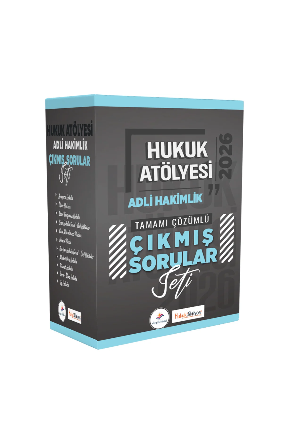 2026 Hukuk Atölyesi Adli Hakimlik Tamamı Çözümlü Orijinal Çıkmış Sorular Seti