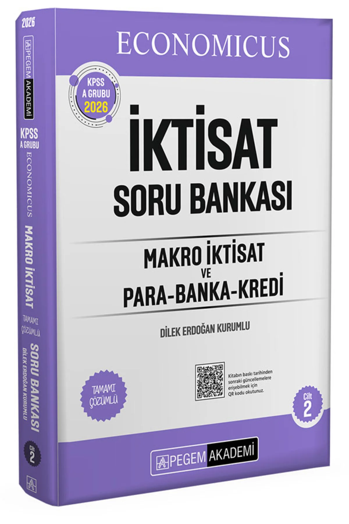 2026 KPSS A Grubu Economicus Makro İktisat ve Para-Banka-Kredi Ta