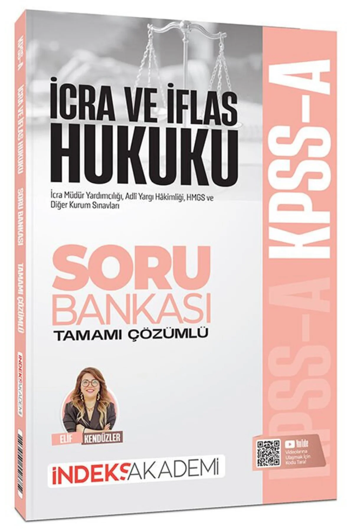 2026 KPSS A Grubu İcra ve İflas Hukuku Soru Bankası Çözümlü - Elif Kendüzler İndeks A