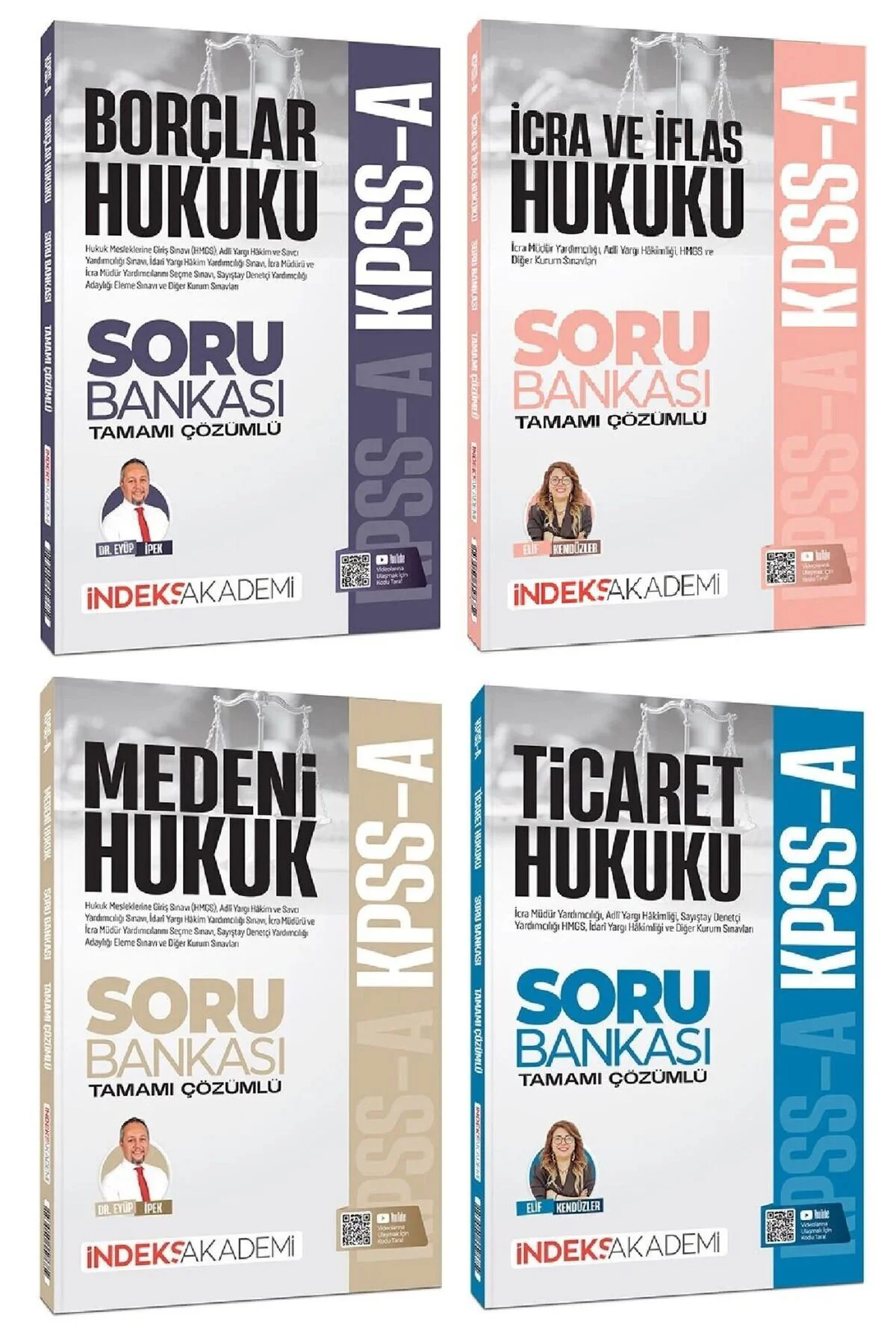 2026 KPSS A Grubu Özel Hukuk Soru Bankası 4 lü Set Yayıncılık