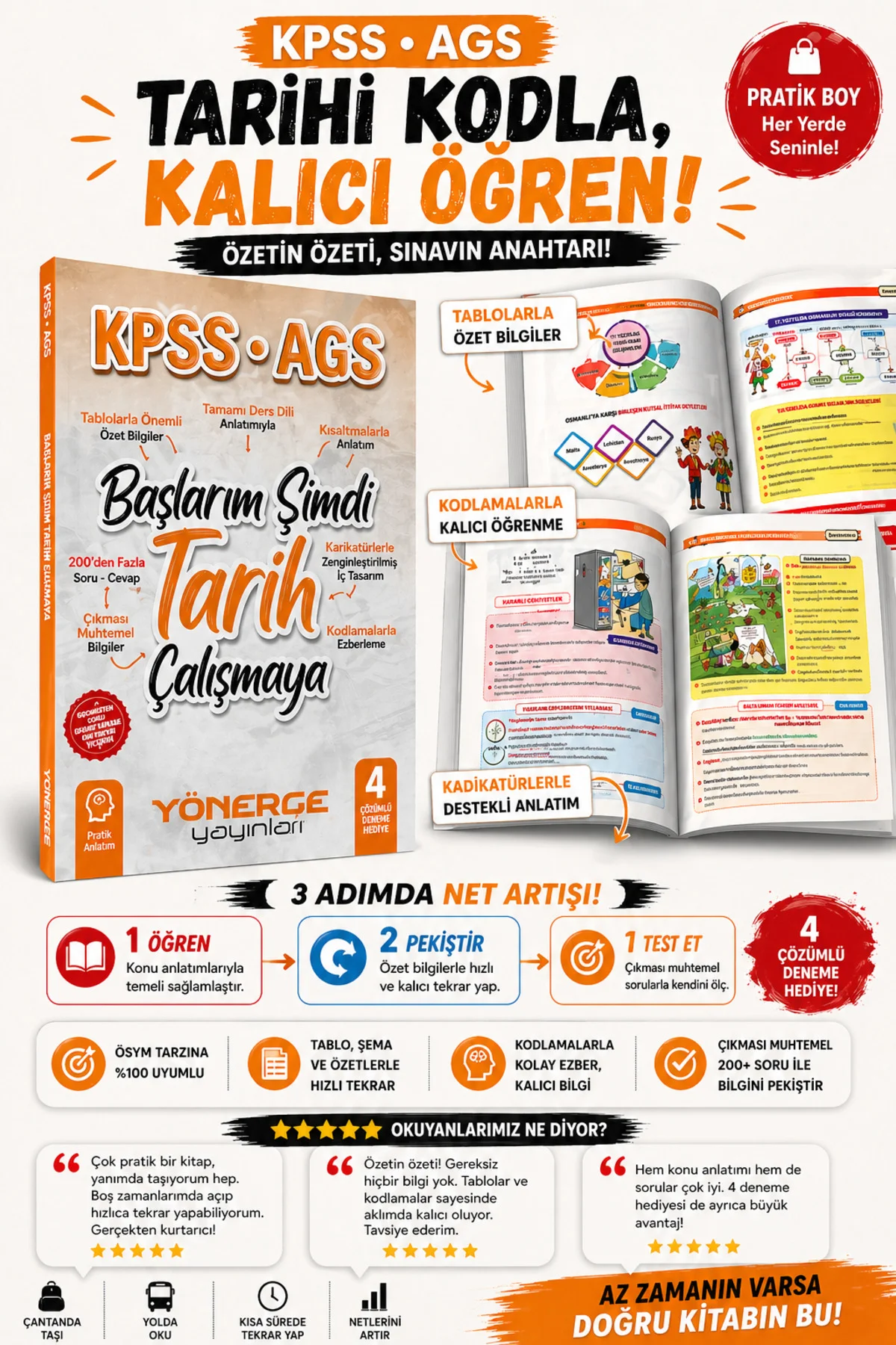 2026 KPSS MEB-AGS Başlarım Şimdi Tarih Çalışmaya Karikatür - Kodl