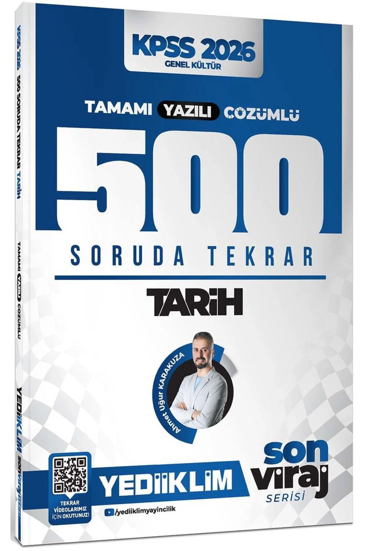 2026 KPSS AGS Son Viraj Serisi Tarih Tamamı Yazılı Çözümlü 500 So