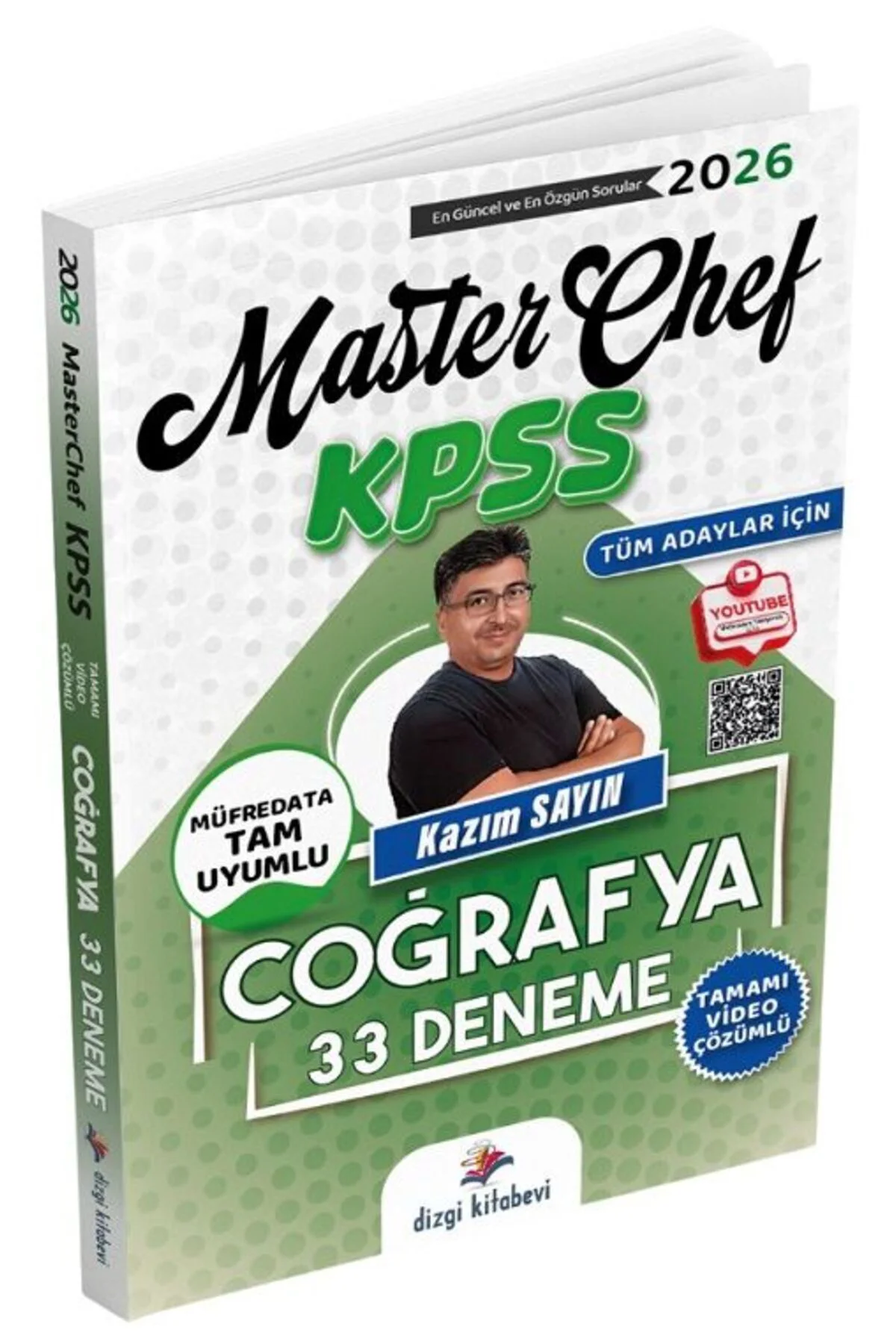 2026 KPSS Coğrafya MasterChef 33 Deneme Çözümlü - Kazım Sayın Yay