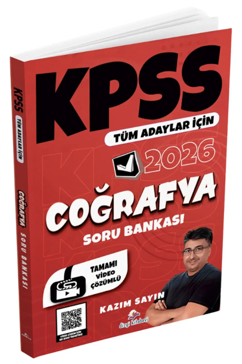 2026 KPSS Coğrafya Soru Bankası Çözümlü - Kazım Sayın Yayınları