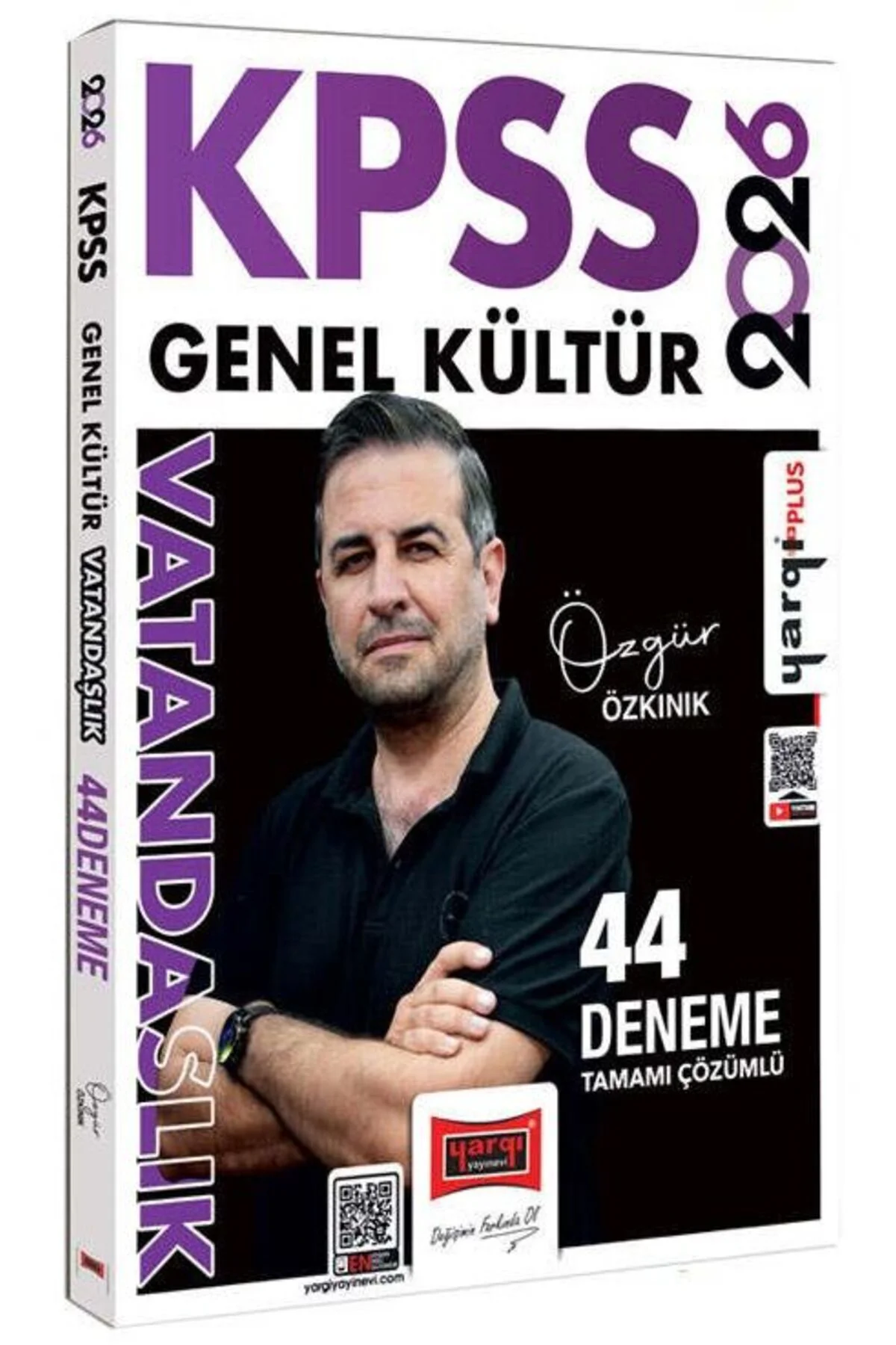 Yargı 2026 KPSS Vatandaşlık 44 Deneme Çözümlü - Özgür Özkınık
