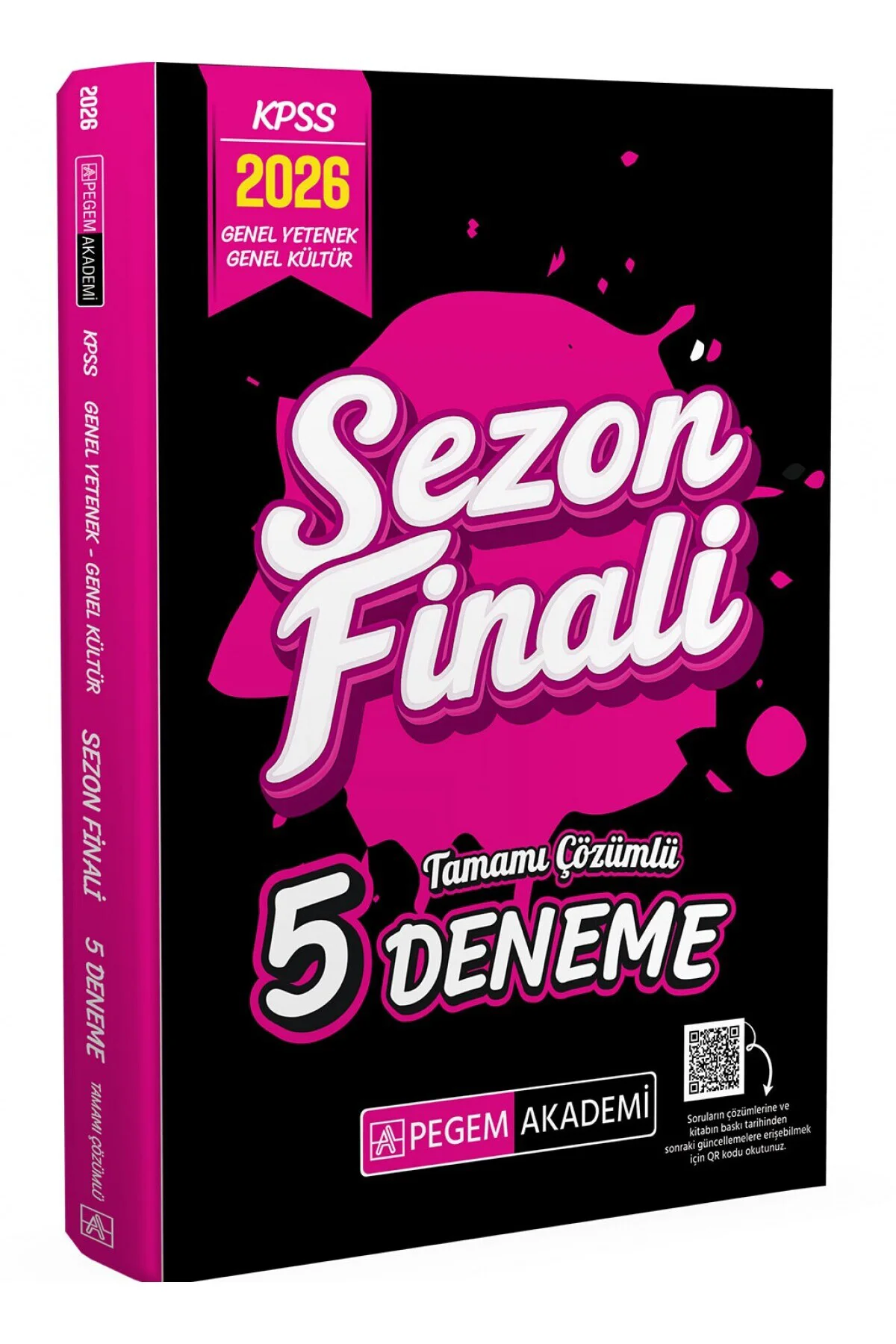 2026 KPSS Genel Yetenek Genel Kültür Sezon Finali Tamamı Çözümlü 5 Deneme 2026 KPSS Genel Yetenek Genel Kültür Sezon Finali Tamamı Çözümlü 5 Deneme