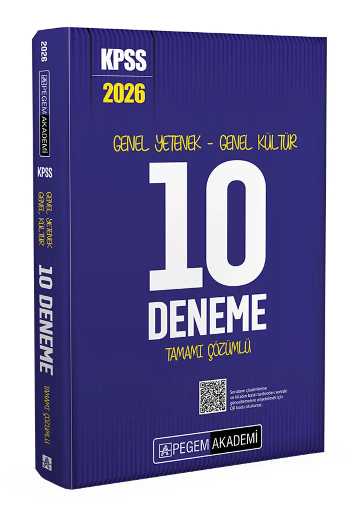 2026 KPSS Genel Yetenek Genel Kültür Tamamı Çözümlü 10 Deneme
