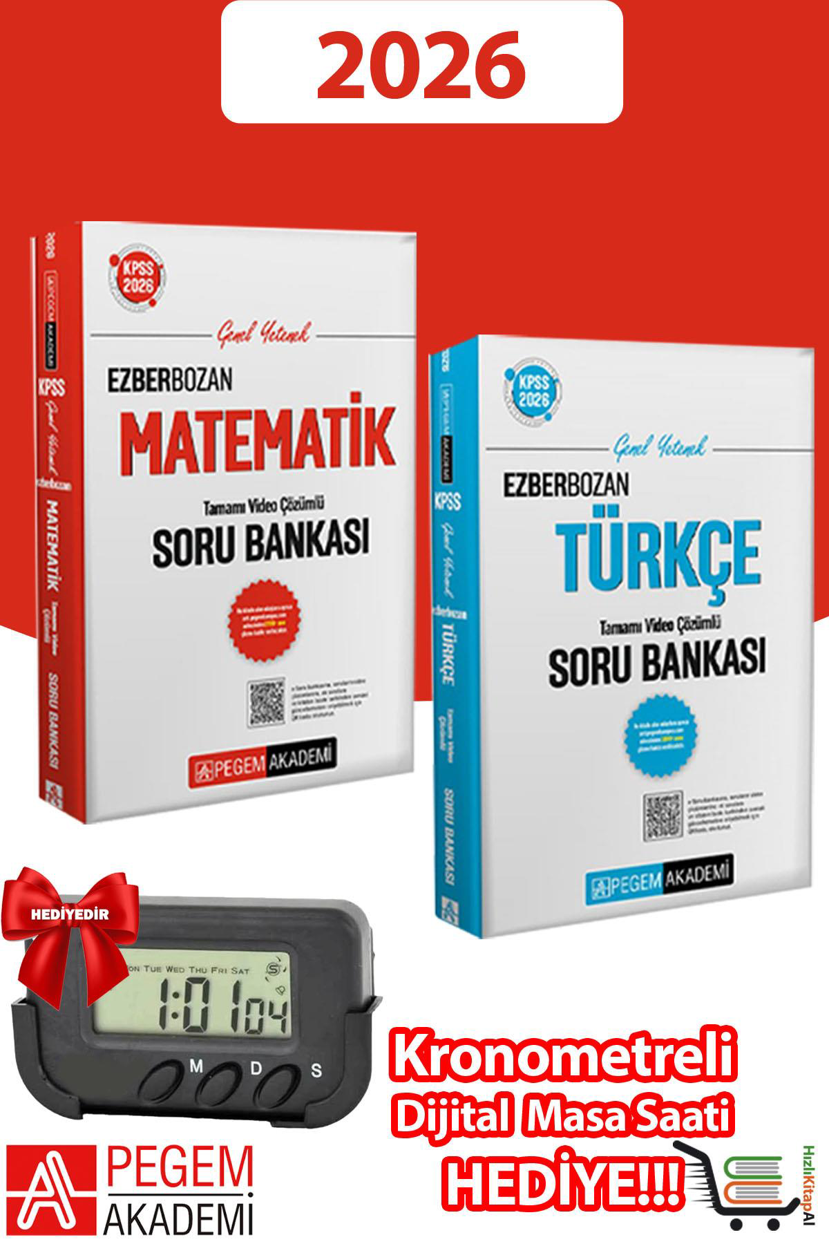 2026 KPSS Genel Kültür Genel Yetenek Türkçe- Matematik Soru Banka