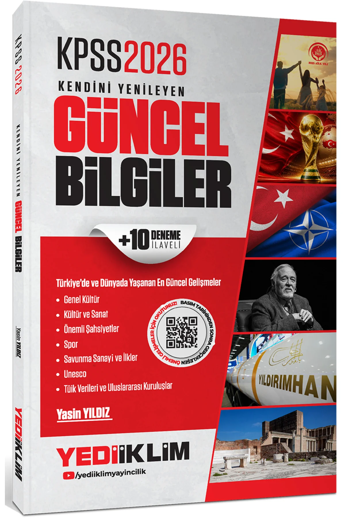 2026 KPSS Kendini Yenileyen Güncel Bilgiler + 10 Deneme İlaveli