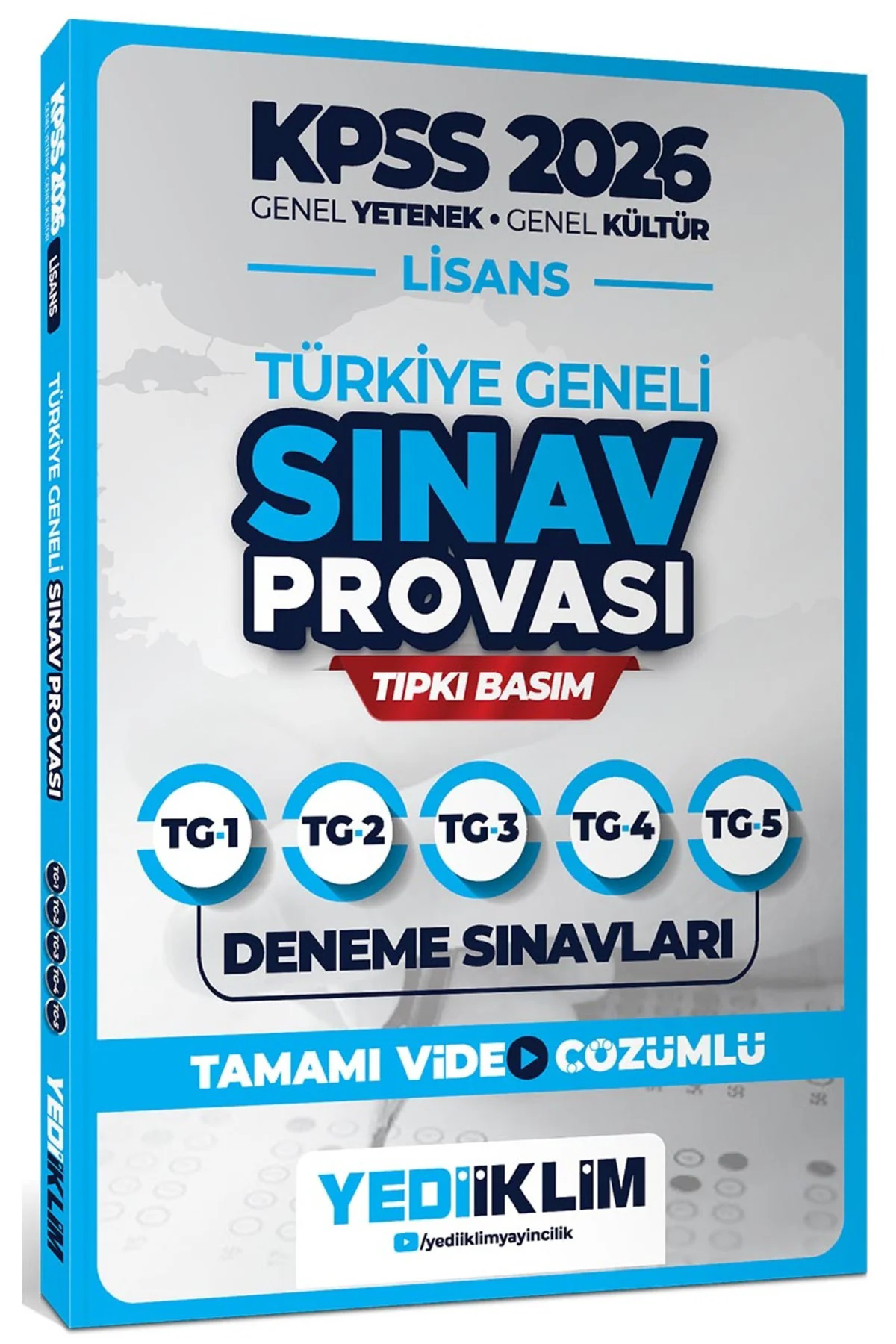 2026 KPSS Lisans GY-GK Türkiye Geneli Video Çözümlü Denemeler