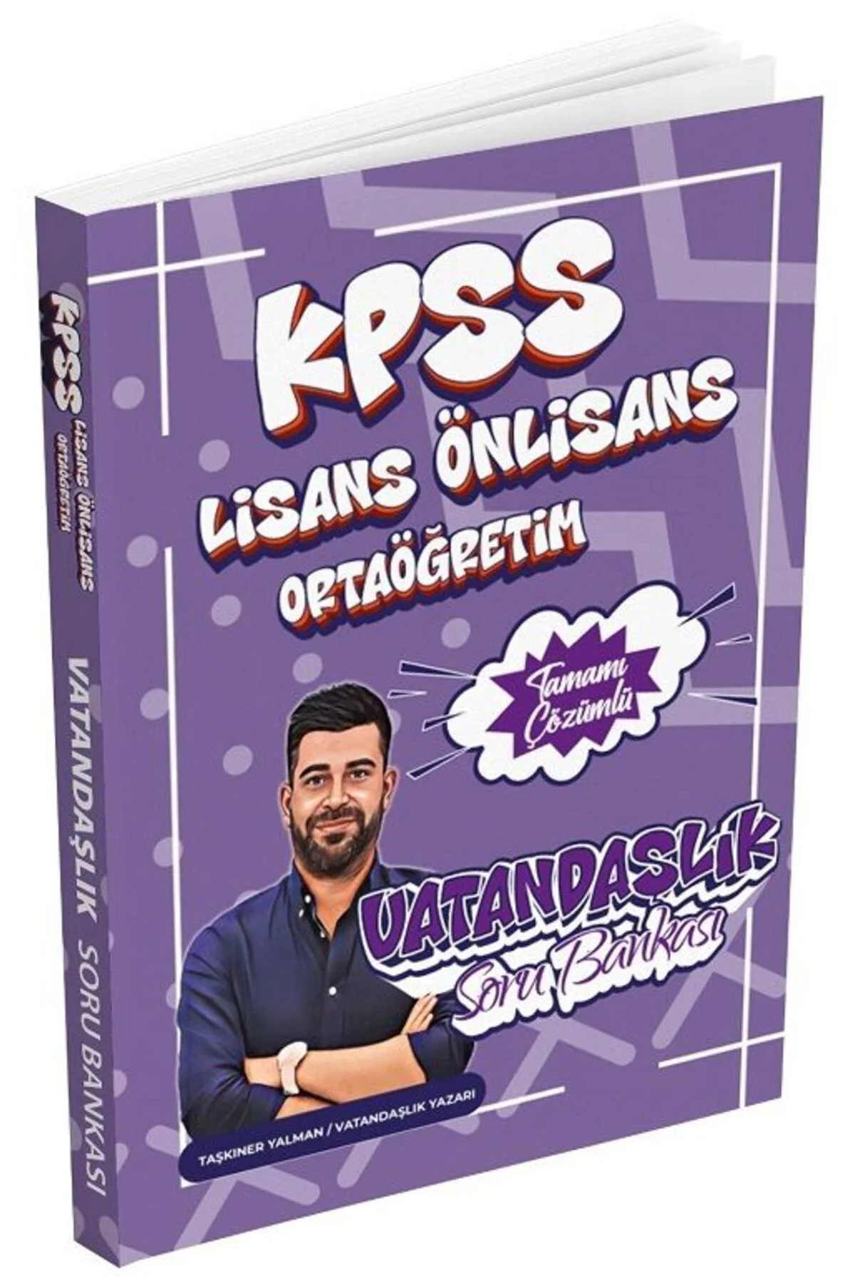 2026 KPSS Lisans Lise Ortaöğretim Ön Lisans Vatandaşlık Soru Bankası Çözümlü - Taşkıner