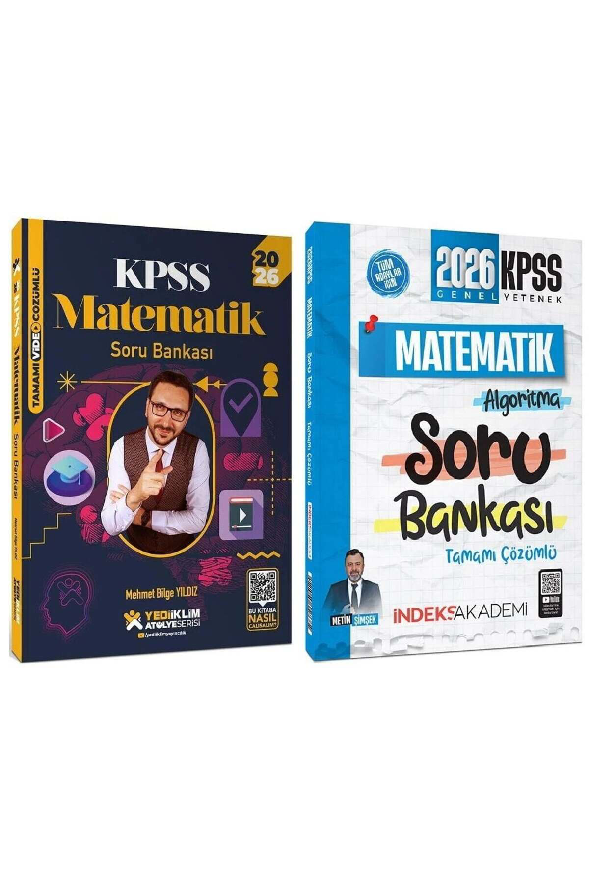 2026 KPSS Matematik Atölye Soru Bankası 2 li Set - Mehmet Bilge Y