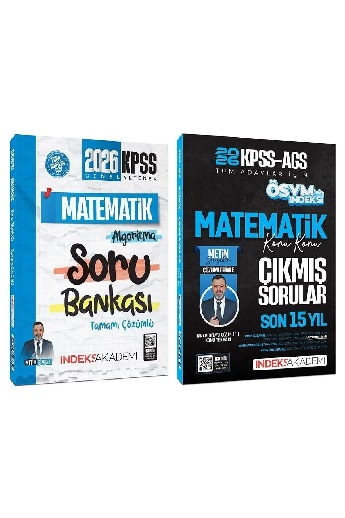 2026 KPSS Matematik Soru Bankası + Çıkmış Sorular 2 li Set - Meti