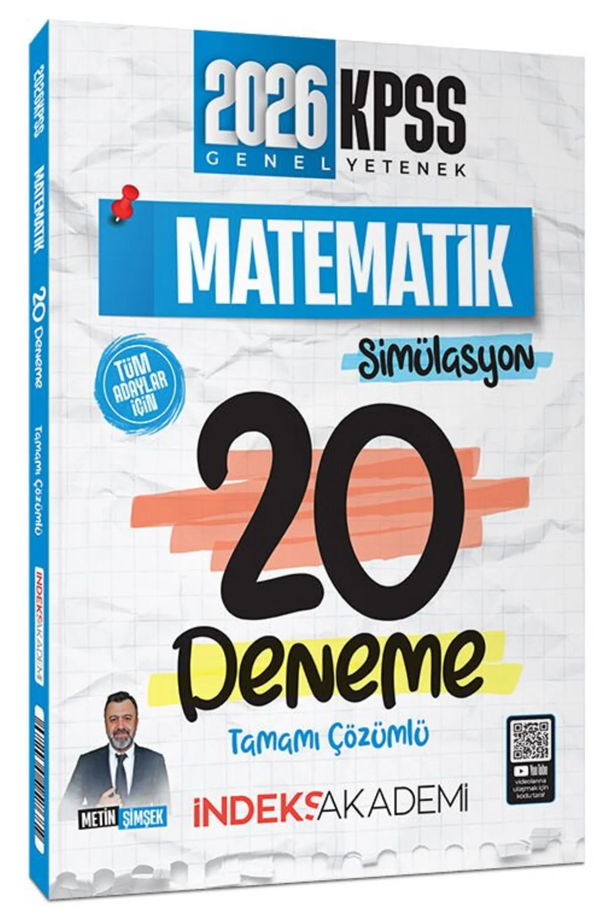 2026 KPSS Matematik Simülasyon 20 Deneme Çözümlü - Metin Şimşek Yayınc