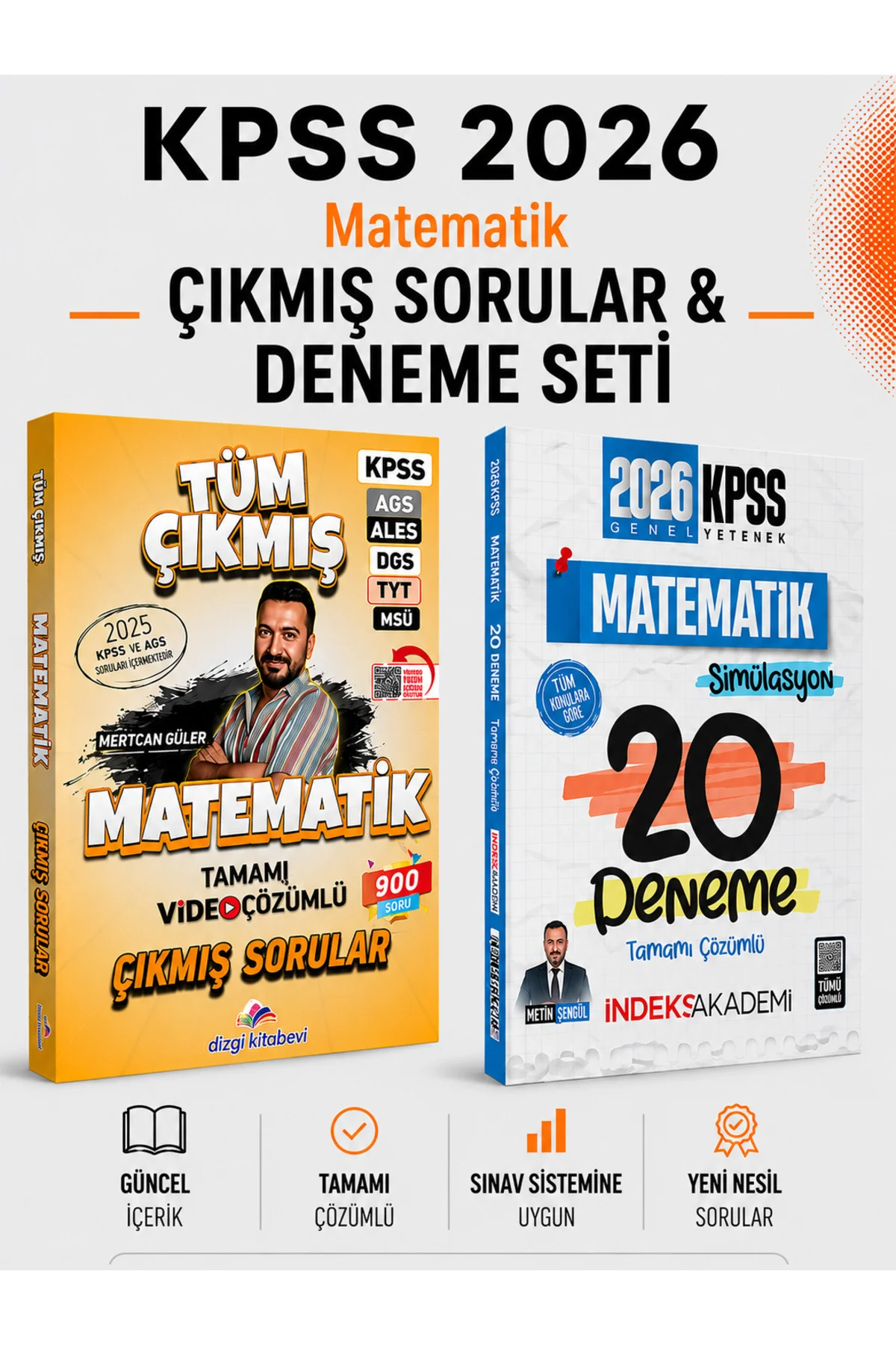 2026 KPSS Matematik Çıkmış Sorular & KPSS Matematik 20 Deneme İnd