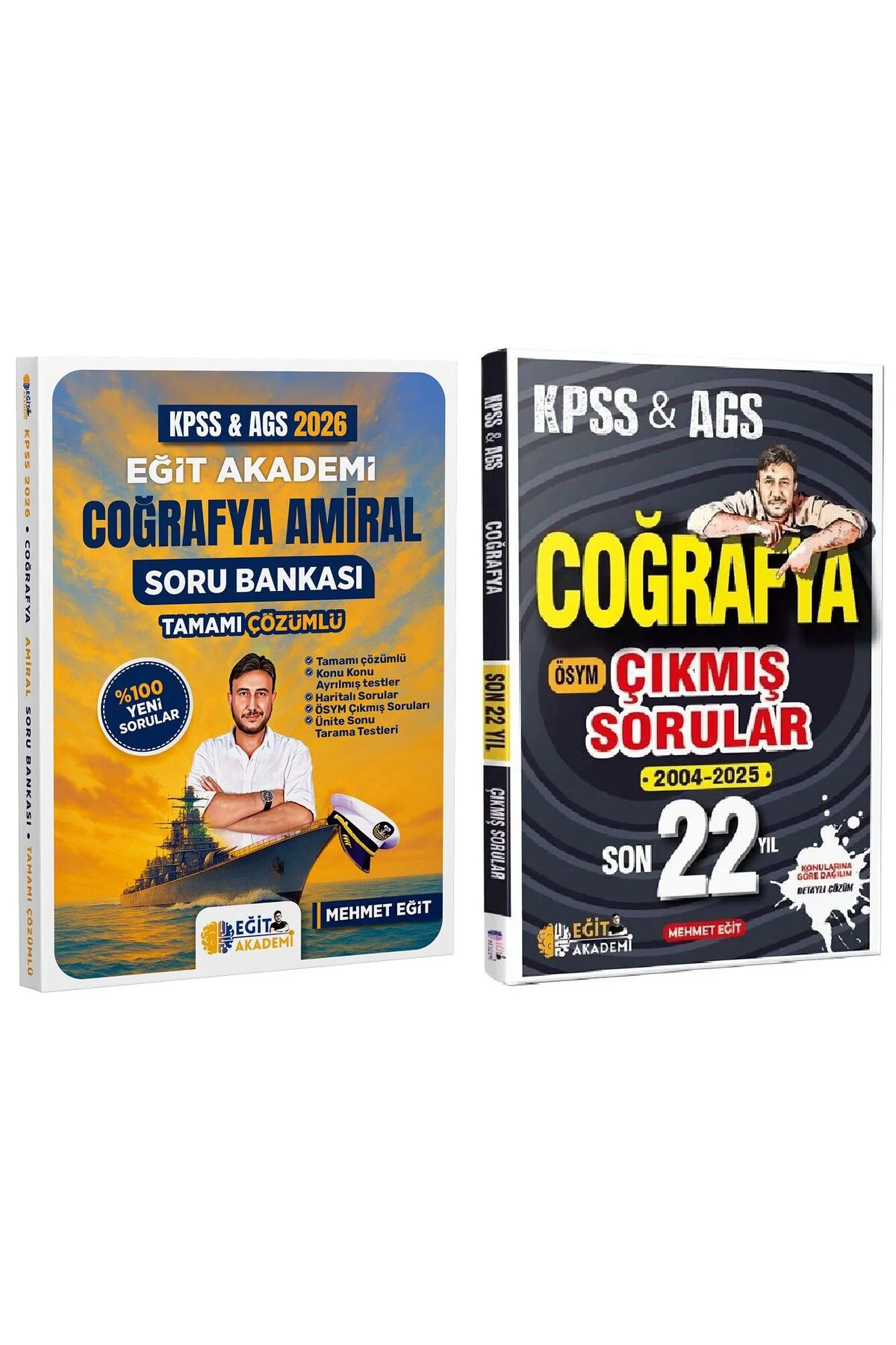 2026 KPSS MEB-AGS Coğrafya Amiral Soru Bankası + Çıkmış Sorular S