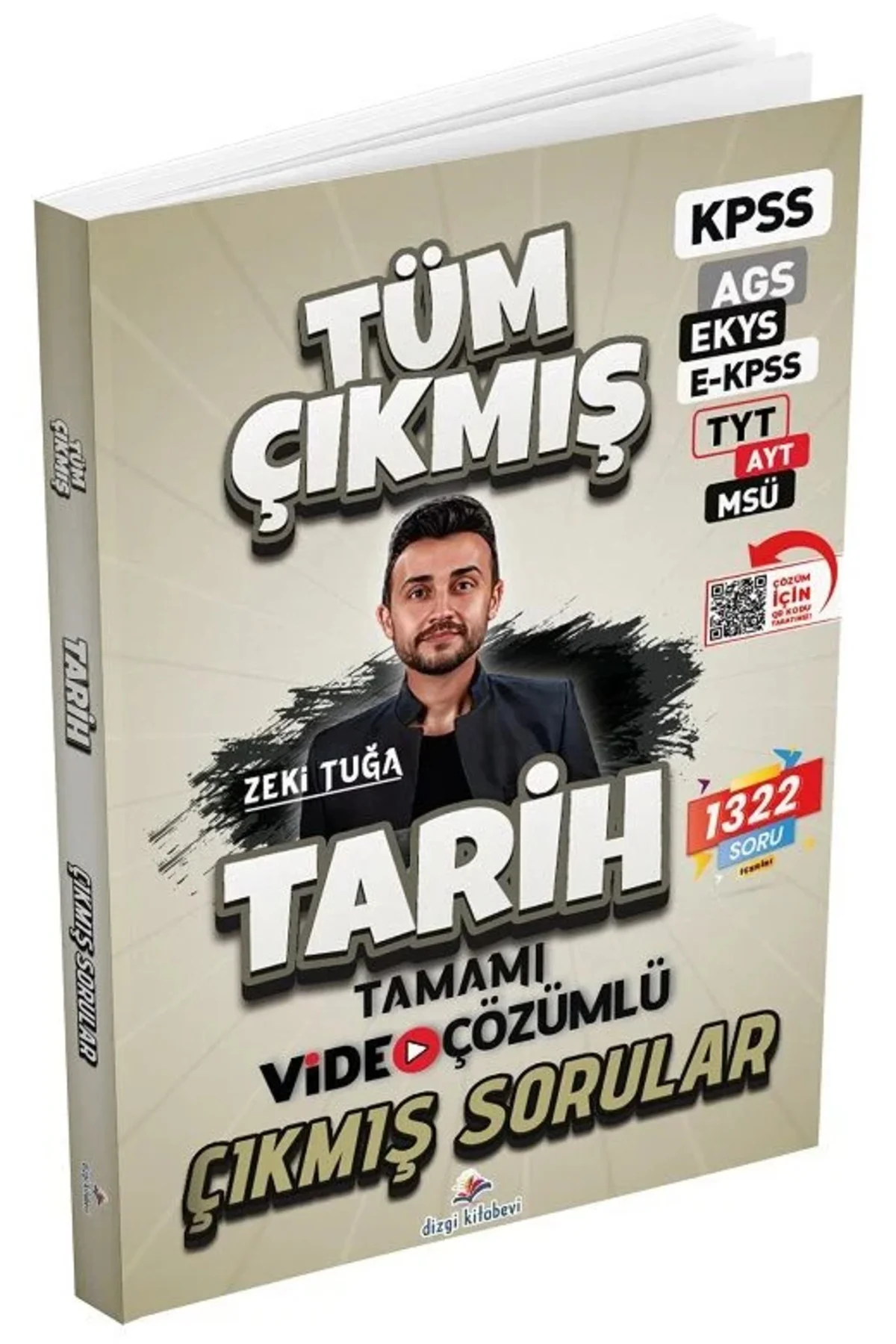 2026 KPSS MEB-AGS EKYS EKPSS TYT AYT MSÜ Tarih Çıkmış Sorular Çözümlü - Zeki Tuğa Dizgi