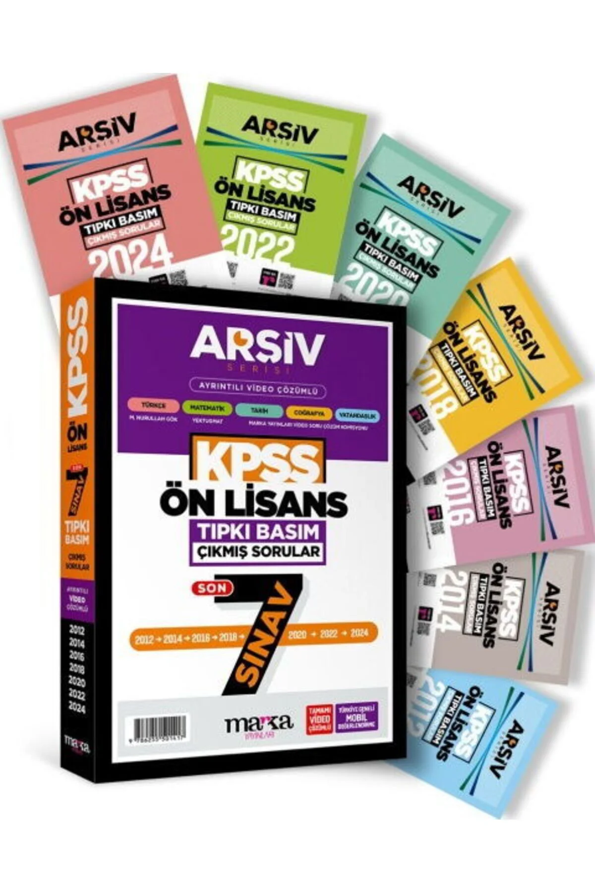2026 KPSS Önlisans Son 7 Yıl Arşiv Serisi Tıpkı Basım Fasikül Fas