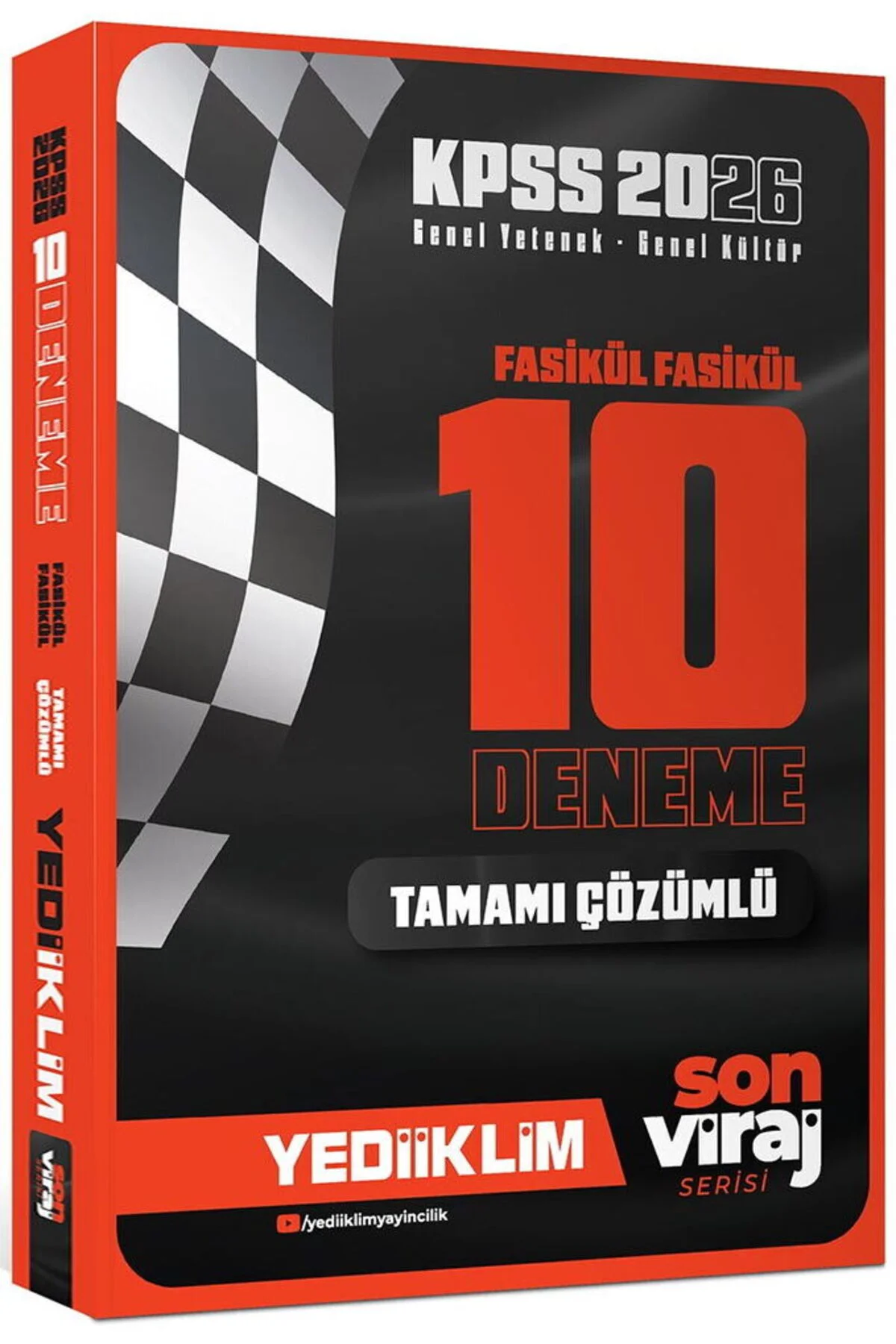 2026 KPSS Son Viraj Serisi GY-GK Tamamı Çözümlü 10 Fasikül Deneme