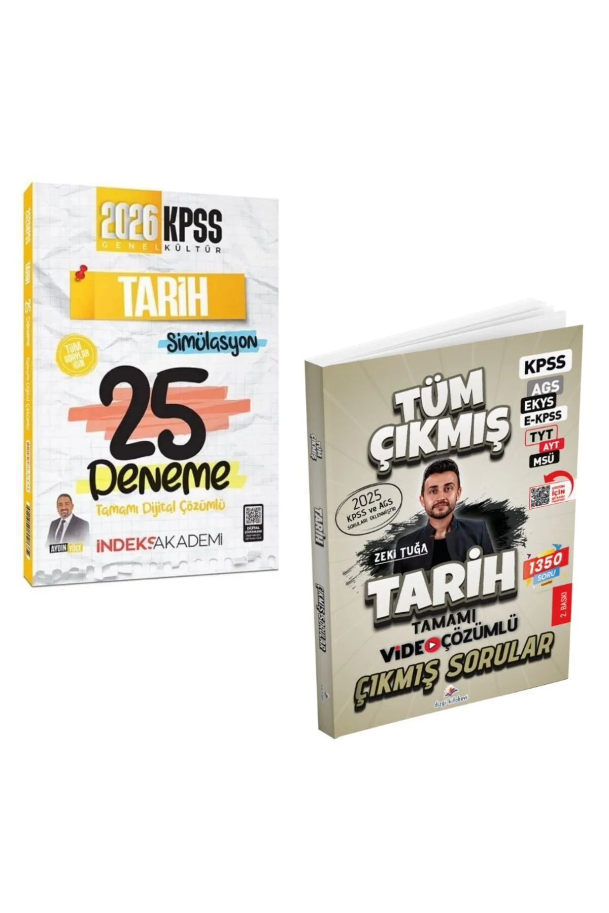 2026 KPSS Tarih 25 Deneme ve 2026 KPSS AGS Tarih Tüm Sınavlar Çık