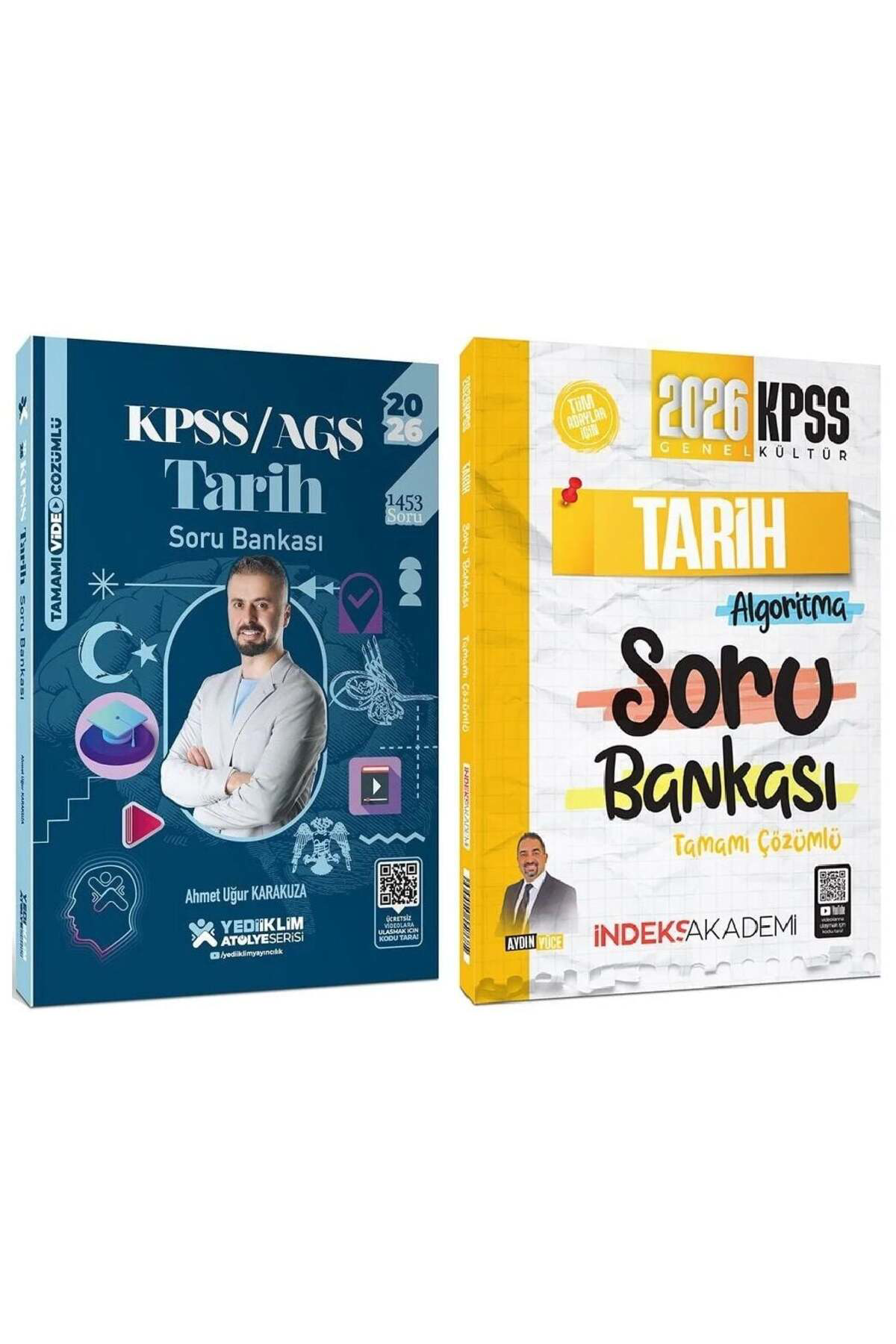 2026 KPSS Tarih Atölye Soru Bankası 2 li Set - Ahmet Uğur Karakuz