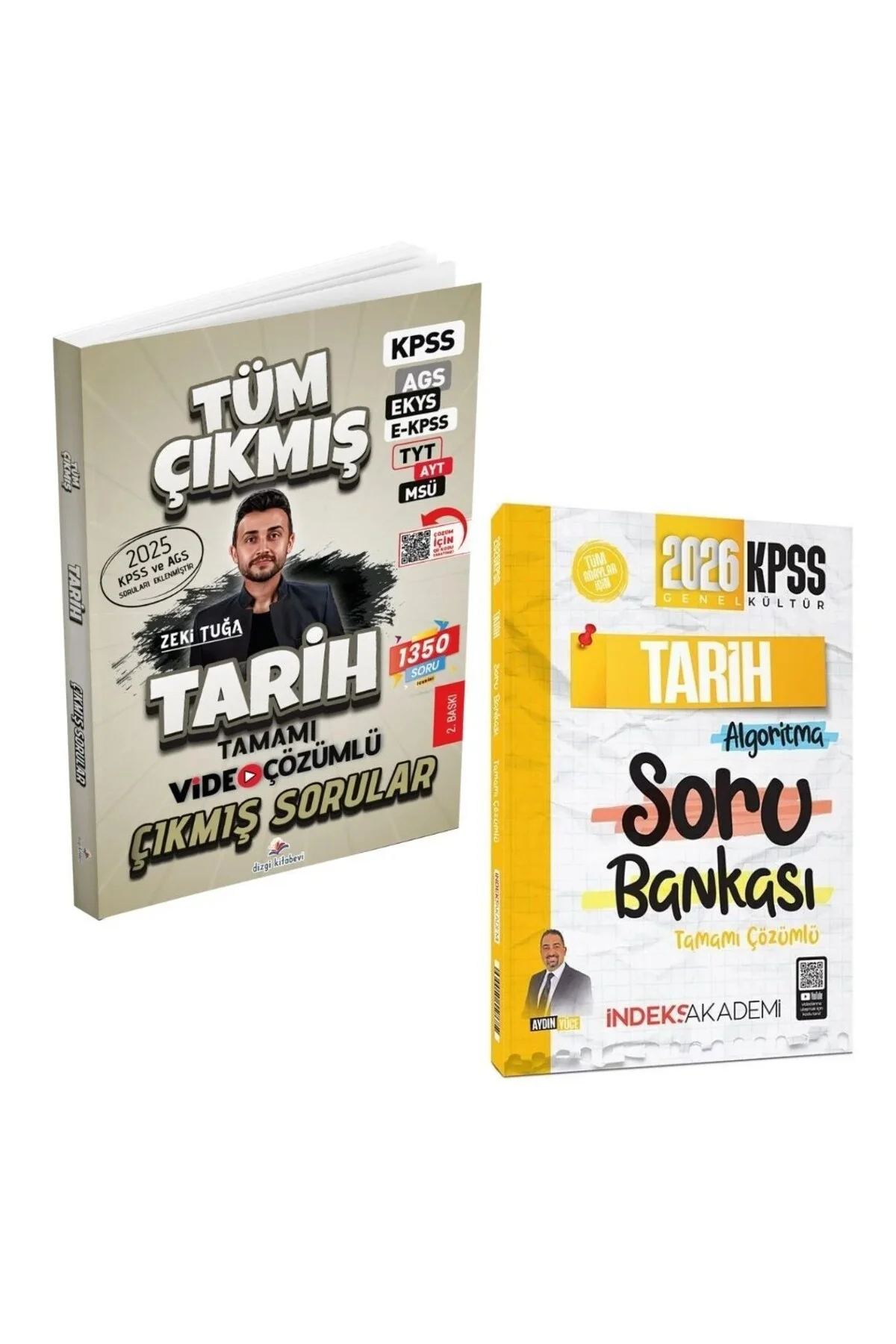 2026 Kpss Tarih Video Çözümlü Çıkmış Sorular ve İndeks Akademi Al