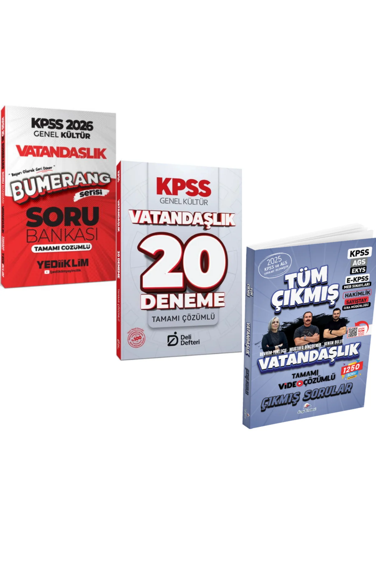 2026 KPSS Vatandaşlık Bumerang Soru Bankası & KPSS Vatandaşlık De