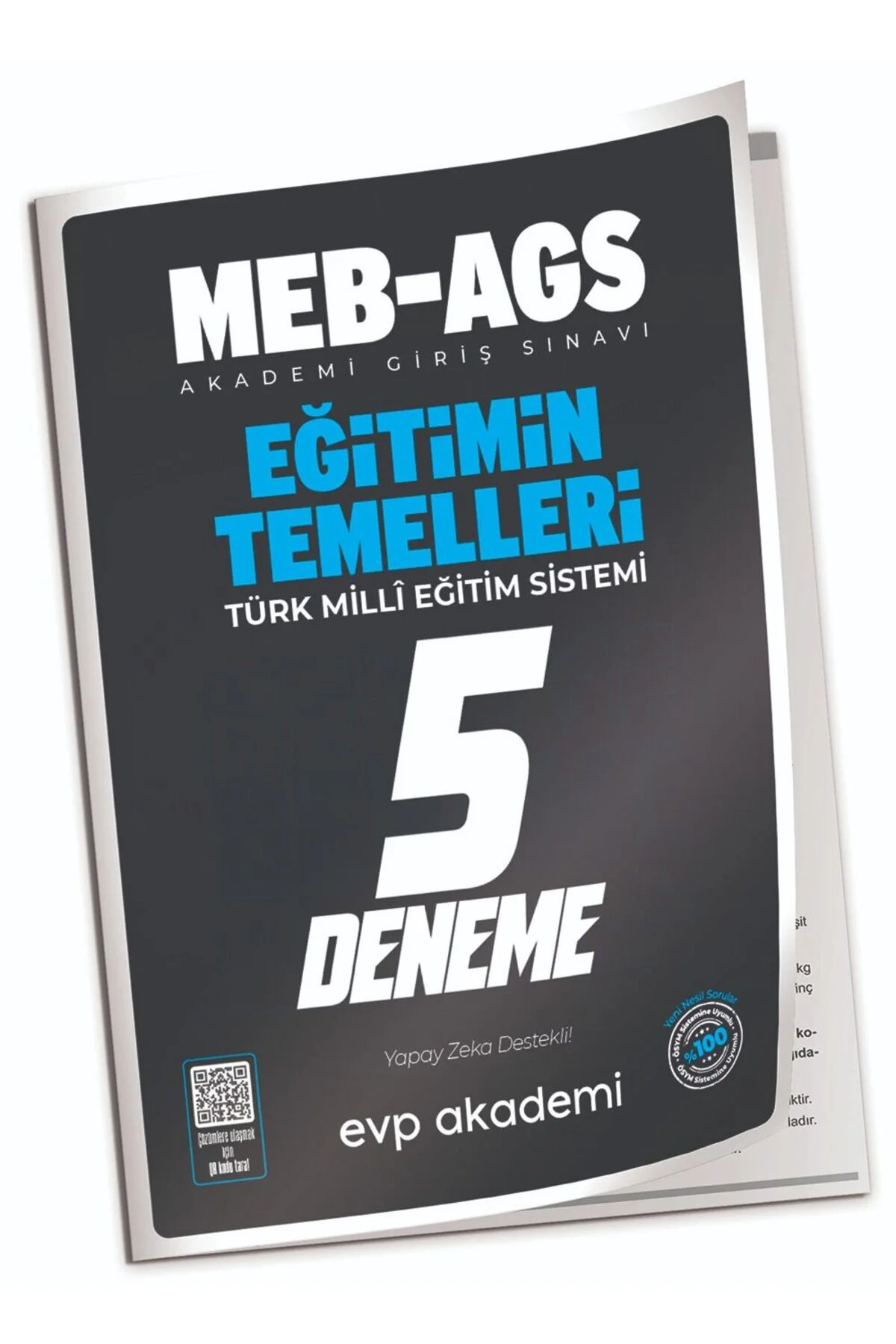 2026 MEB-AGS Eğitimin Temelleri 5 Deneme Çözümlü