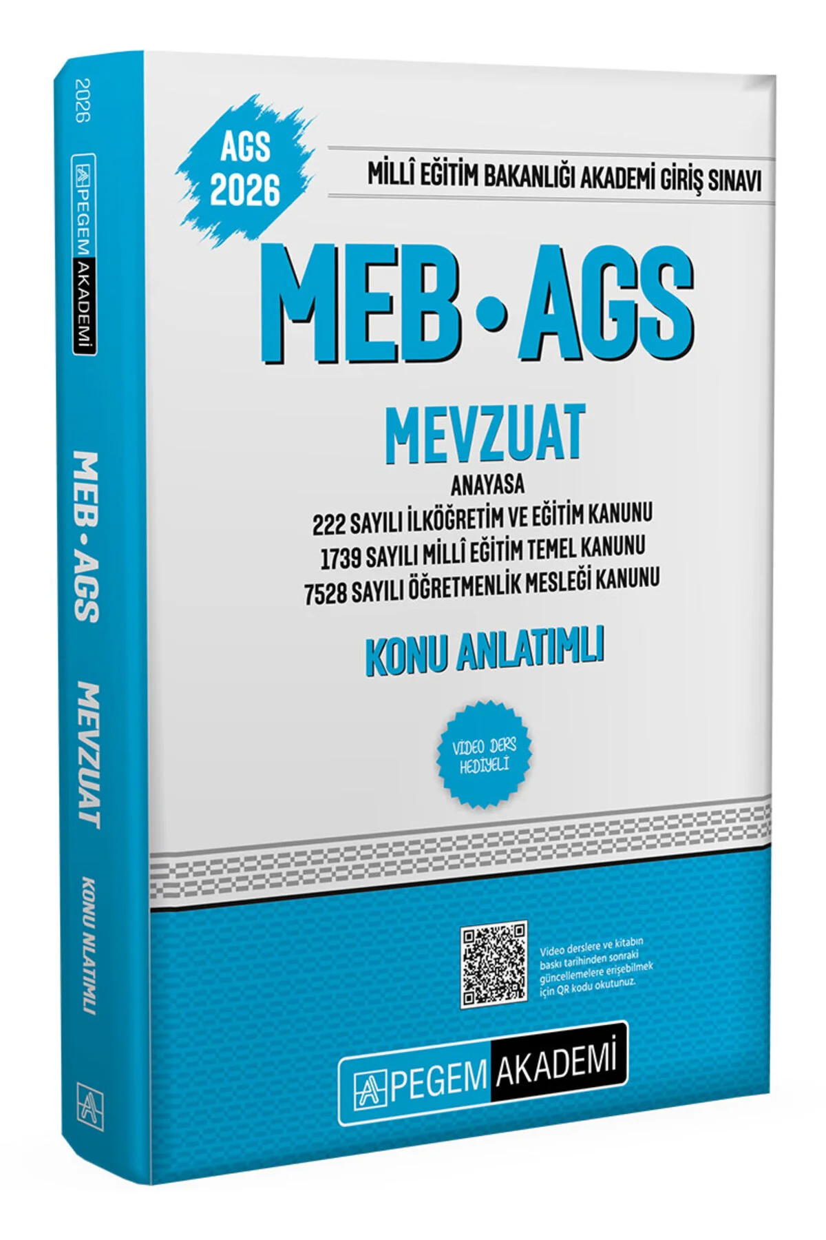 2026 MEB AGS Konu Anlatımlı Mevzuat