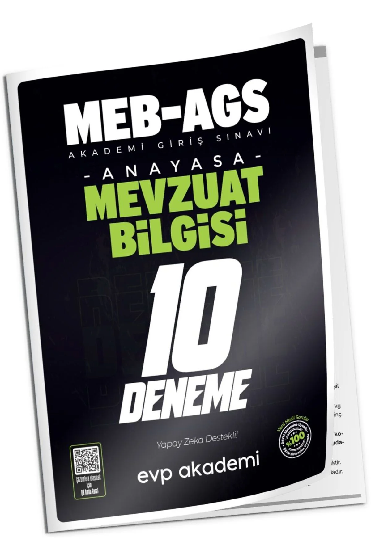 2026 MEB-AGS Mevzuat Bilgisi 10 Deneme Çözümlü