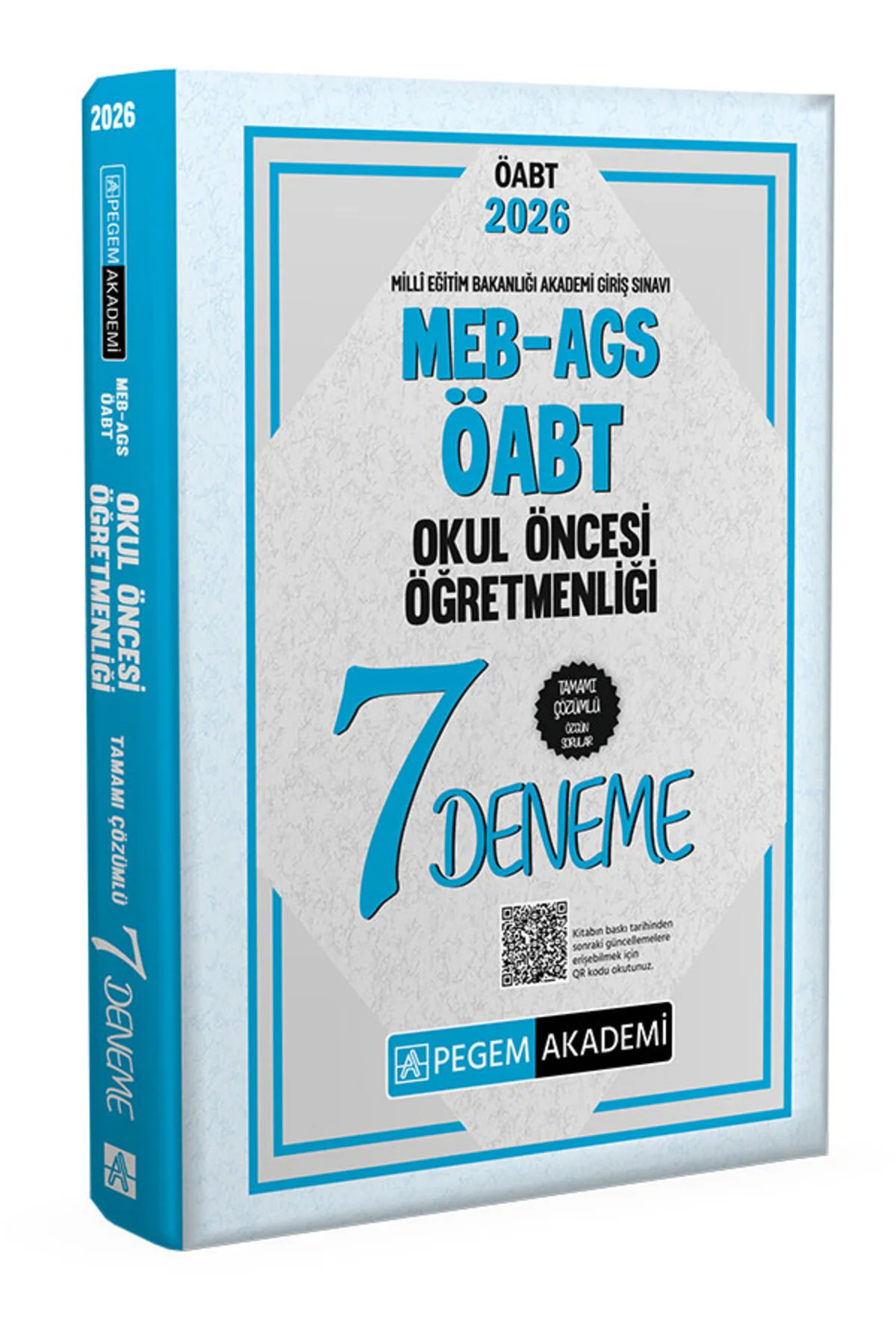 2026 MEB AGS ÖABT Okul Öncesi Öğretmenliği Tamamı Çözümlü 7 Denem