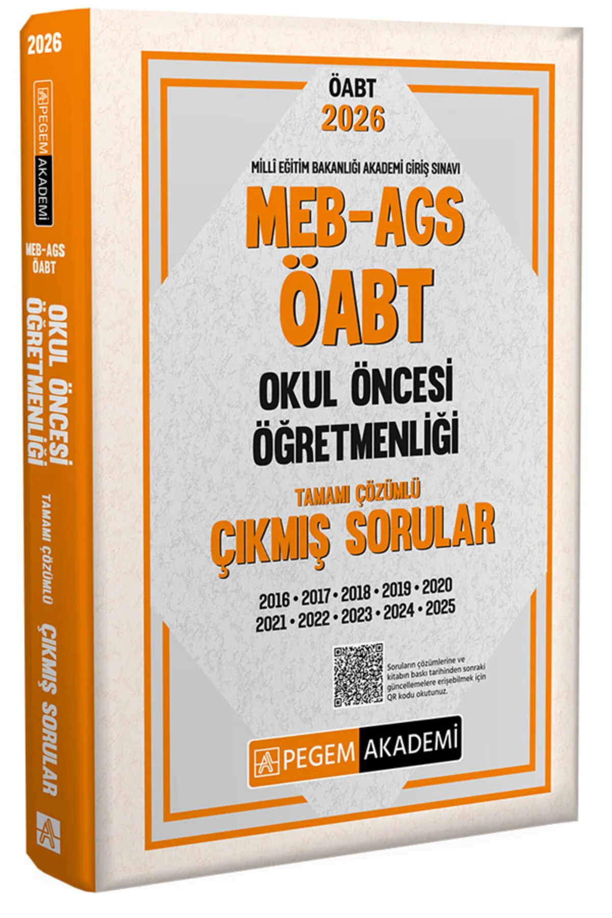 2026 MEB AGS ÖABT Okul Öncesi Öğretmenliği Tamamı Çözümlü Çıkmış 