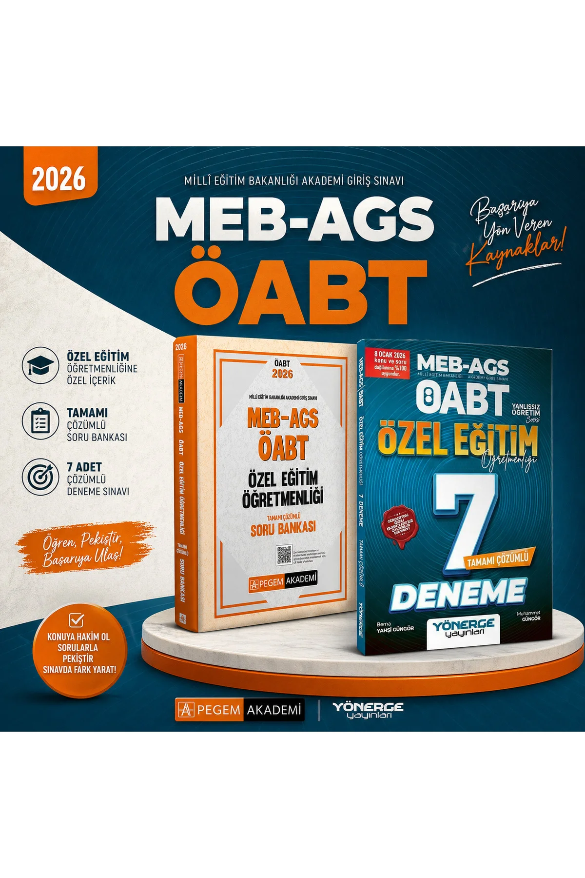 2026 MEB AGS ÖABT Özel Eğitim Öğretmenliği Soru Bankası & Yönerge