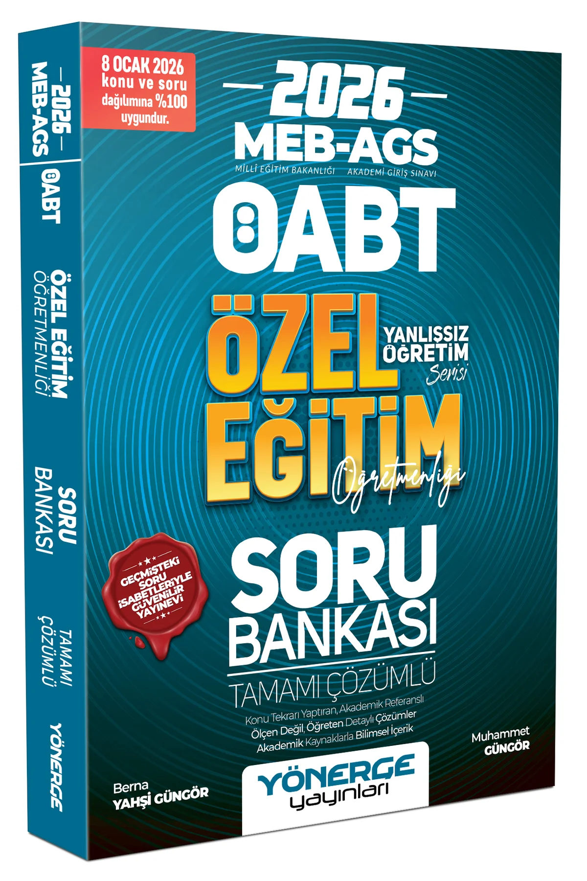 2026 MEB-AGS ÖABT Özel Eğitim Öğretmenliği Tamamı Çözümlü Soru Ba