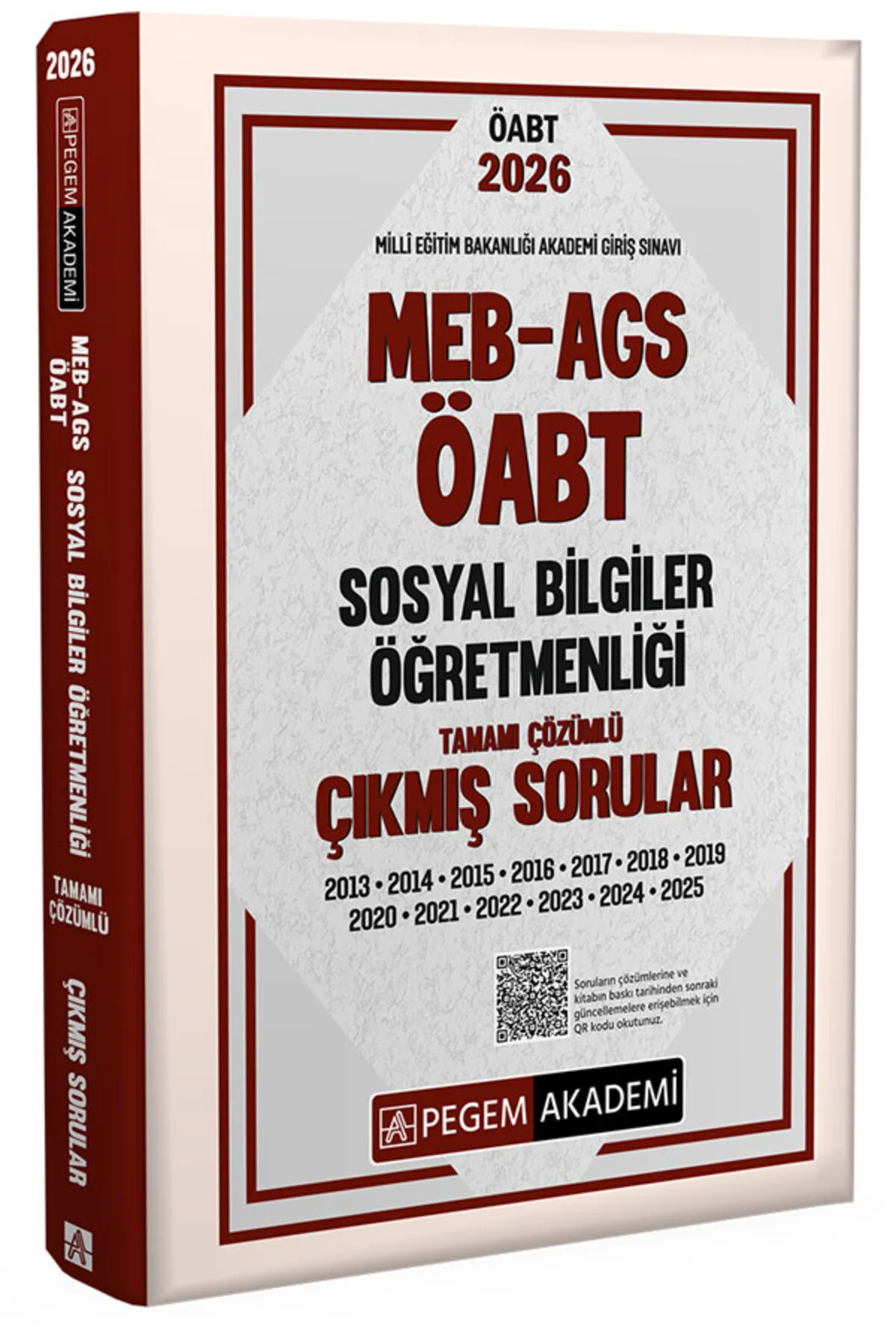 2026 MEB AGS ÖABT Sosyal Bilgiler Öğretmenliği Tamamı Çözümlü Çık
