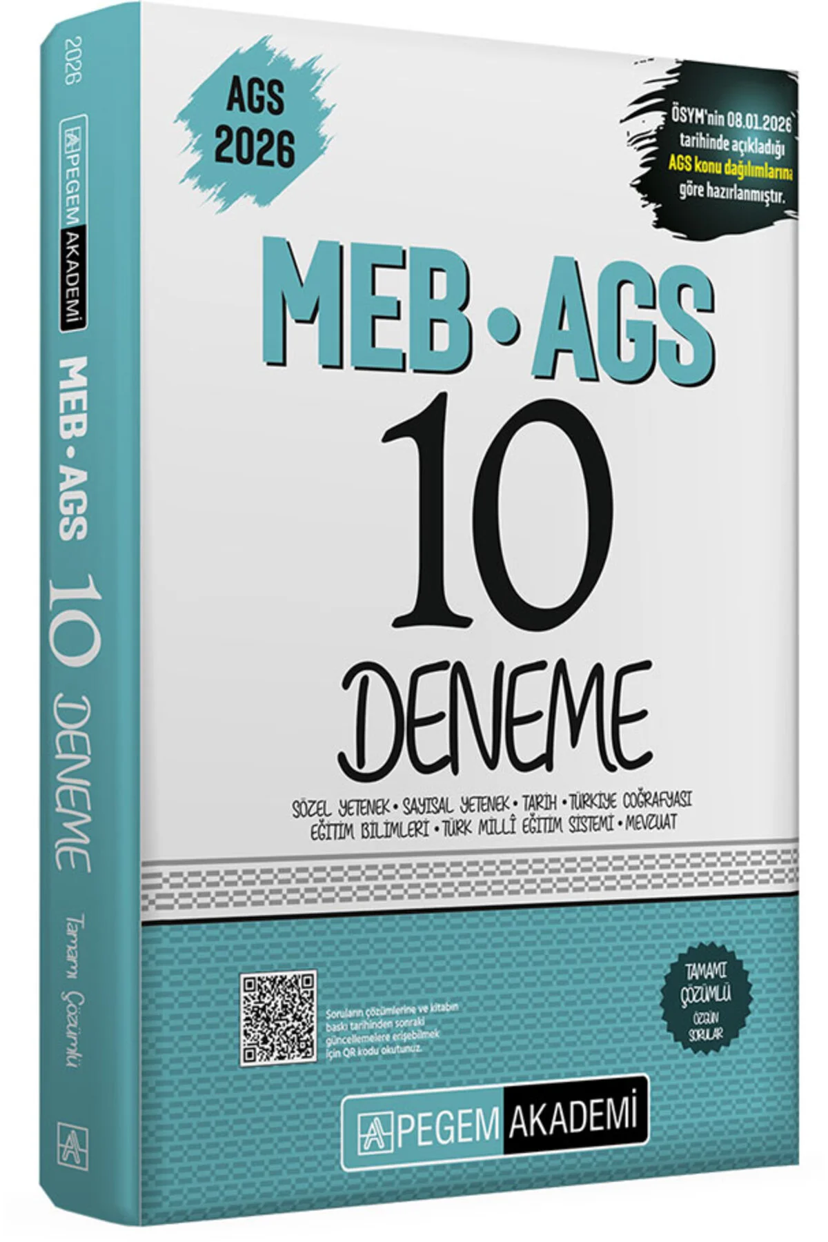 2026 MEB AGS Tamamı Çözümlü 10 Deneme 2026 MEB AGS Tamamı Çözümlü 10 Deneme