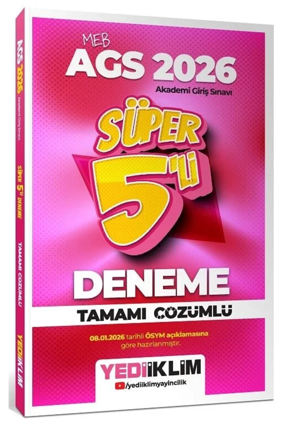 2026 MEB AGS Tamamı Çözümlü Süper 5 li Deneme