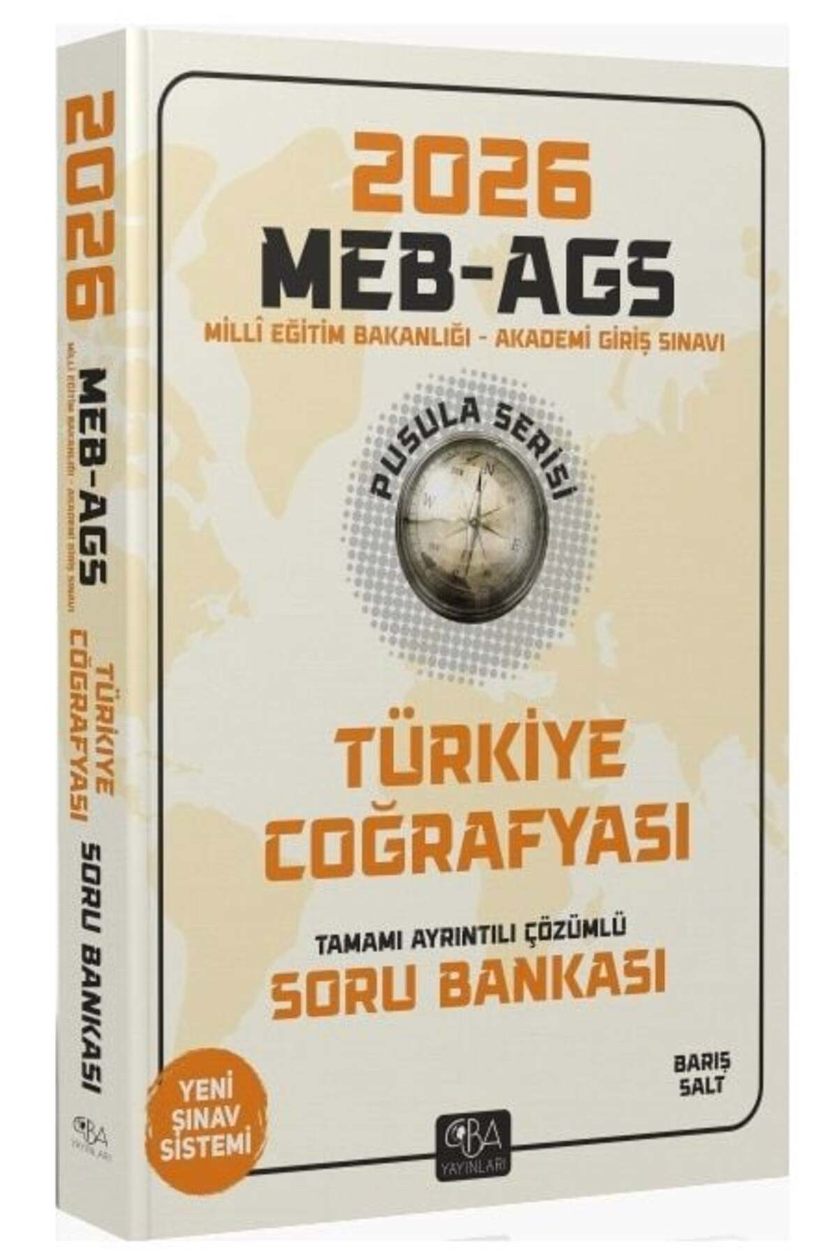 2026 MEB-AGS Türkiye Coğrafyası Soru Bankası Çözümlü Pusula Seris