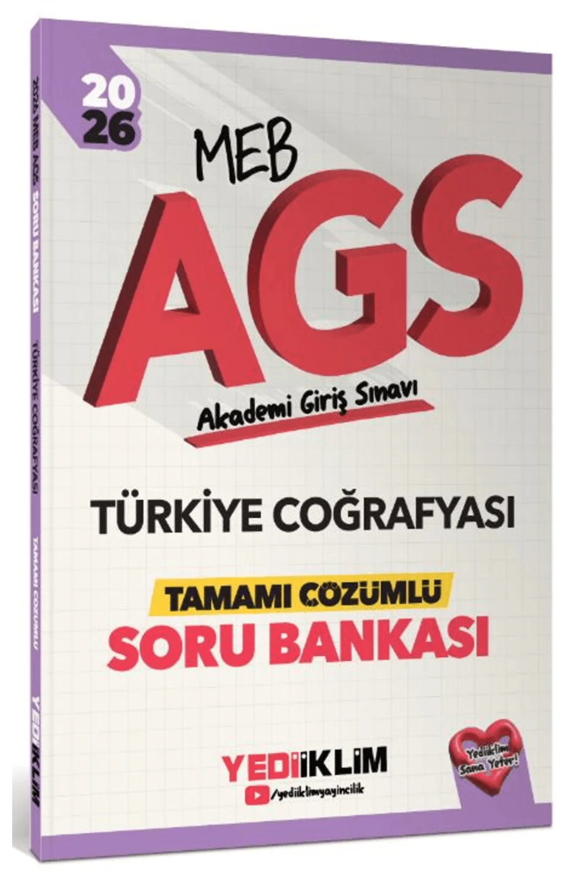 2026 MEB AGS Türkiye Coğrafyası Tamamı Çözümlü Soru Bankası 2026 MEB AGS Türkiye Coğrafyası Tamamı Çözümlü Soru Bankası