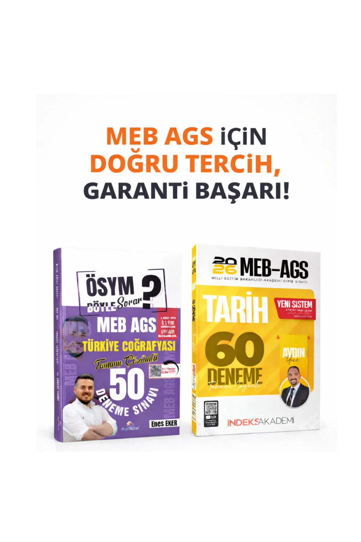 2026 MEB AGS Türkiye Coğrafyası 50 Deneme & İndeks MEB-AGS Tarih 