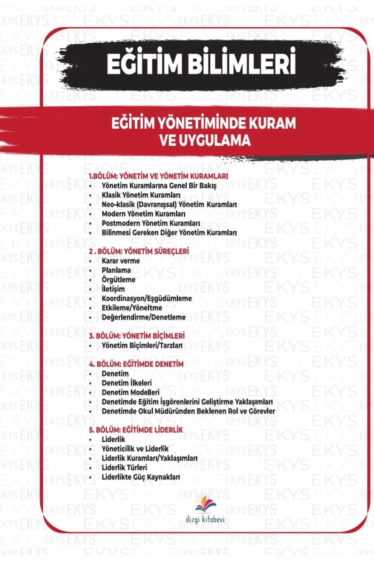 2026 MEB EKYS Müdür ve Müdür Yardımcılığı Konu Anlatımı Fatih Ses