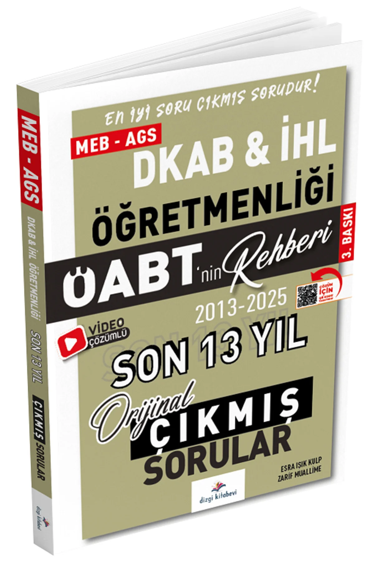 2026 ÖABT MEB-AGS nin Rehberi DKAB Din Kültürü Öğretmenliği Son 13 Yıl Çıkmış Sorular Çö