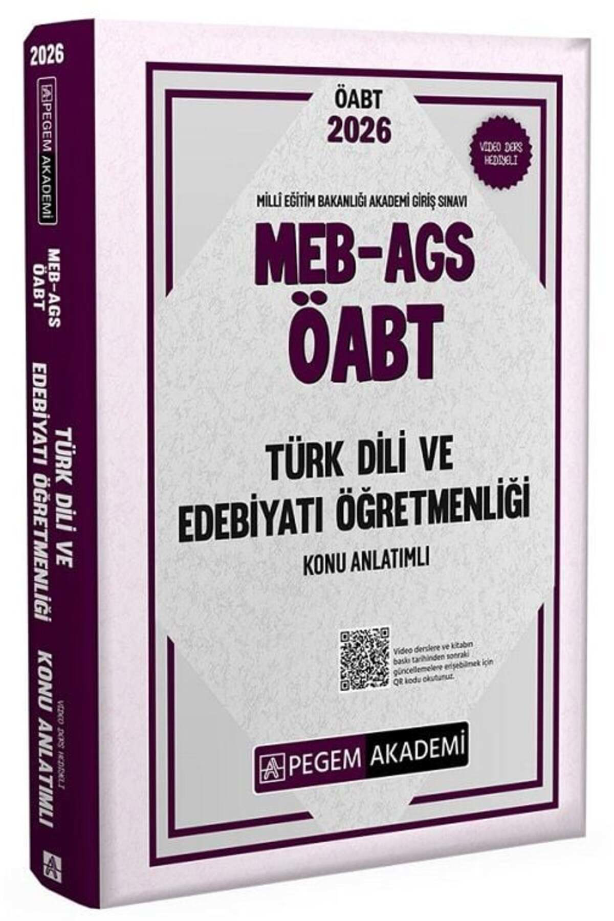 2026 ÖABT MEB-AGS Türk Dili ve Edebiyatı Öğretmenliği Konu Anlatı