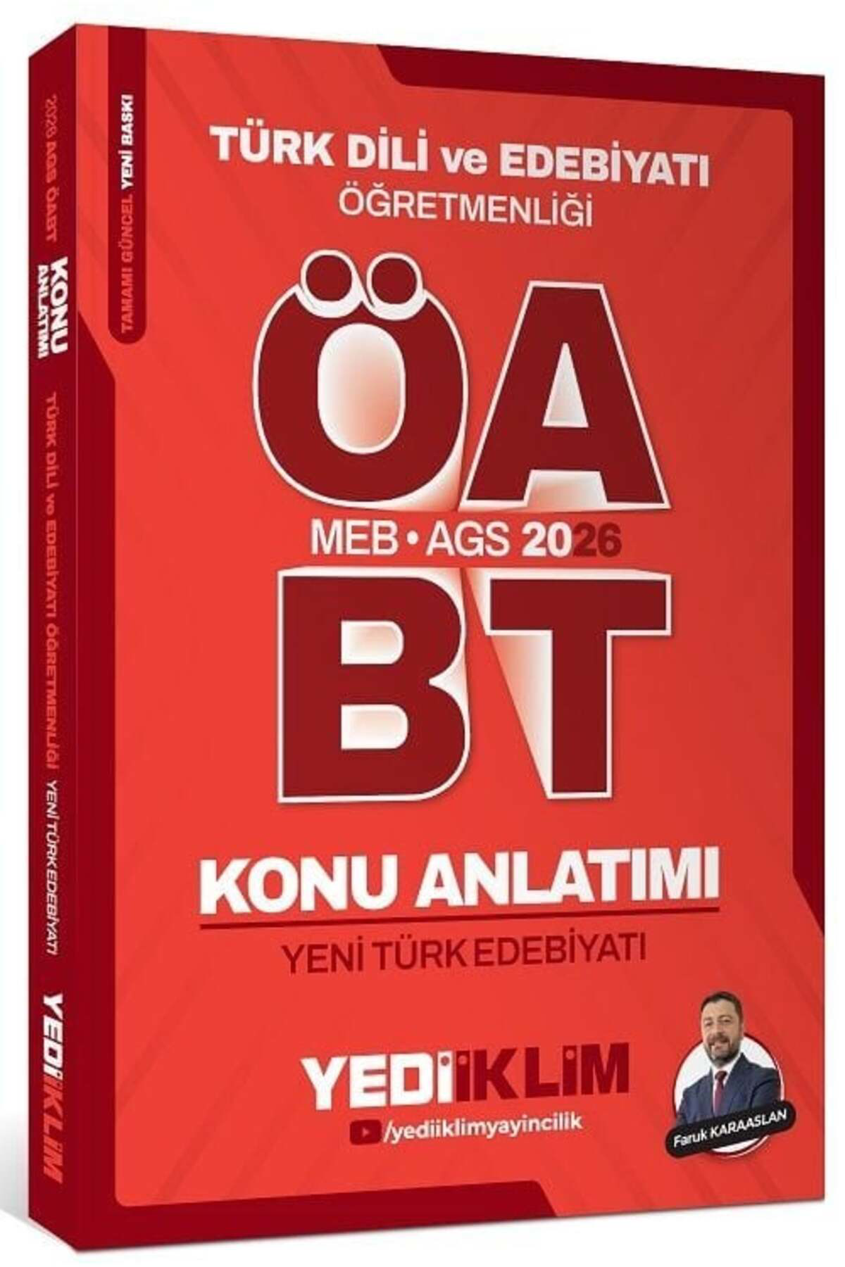 2026 ÖABT MEB-AGS Türk Dili ve Edebiyatı Yeni Türk Edebiyatı Konu