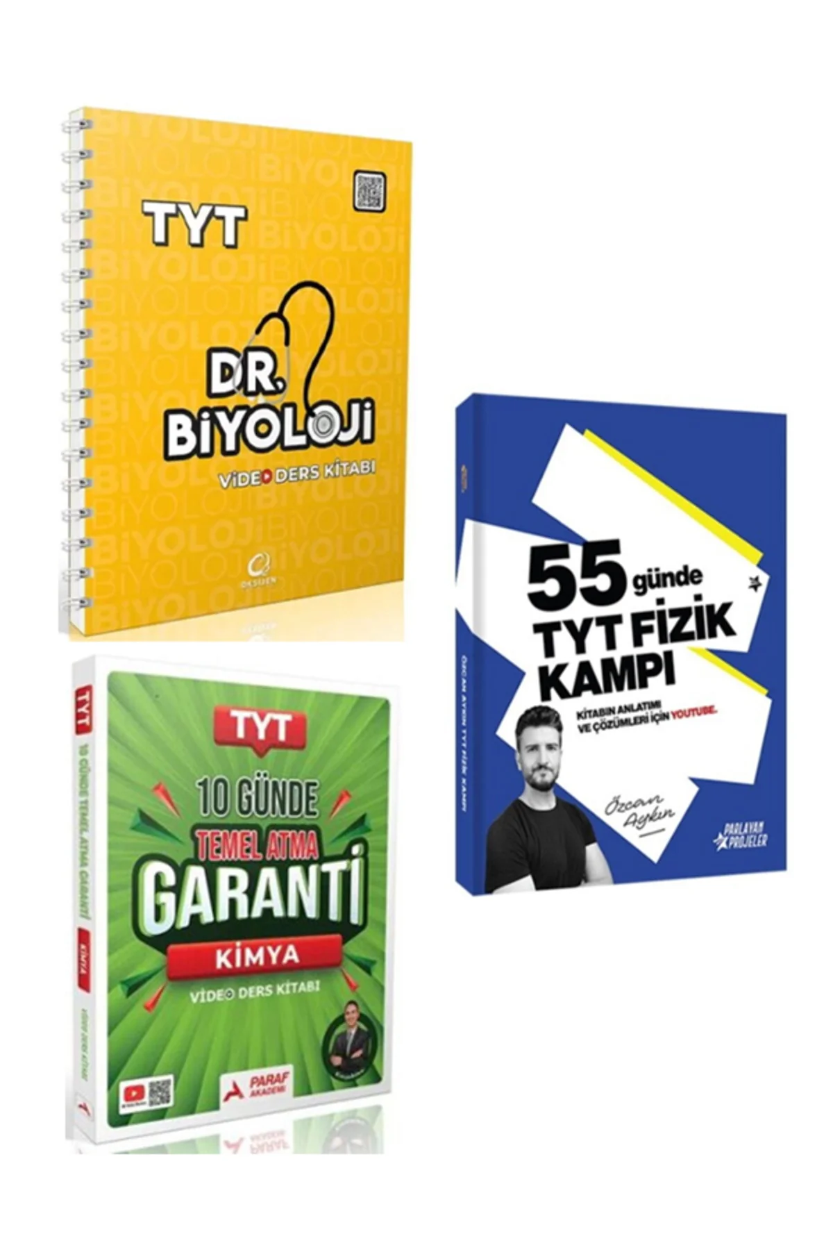 2026 TYT Video Kamp DR. Biyoloji + Parlayan 55 Günde Fizik + 10 G