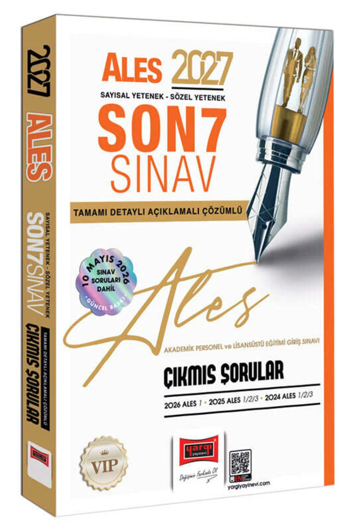 2027 ALES Sayısal-Sözel Yetenek Son 7 Sınav Tamamı Çözümlü Çıkmış Sorular 2027 ALES Sayısal-Sözel Yetenek Son 7 Sınav Tamamı Çözümlü Çıkmış Sorular