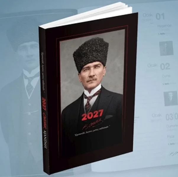 2027 Atatürk Ajandası - Kalpaklı Fiyatı, Yorumları ve Özellikleri