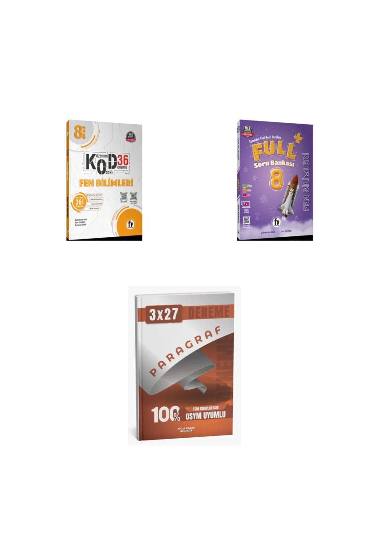 2027 Fi 8. SINIF BİLİMLERİ Fen KOD 36 DENEME Deneme + FULL Soru + anla kazan paragraf deneme 3'lü Set 2027 Fi 8. SINIF BİLİMLERİ Fen KOD 36 DENEME Deneme + FULL Soru + anla kazan paragraf deneme 3'lü Set