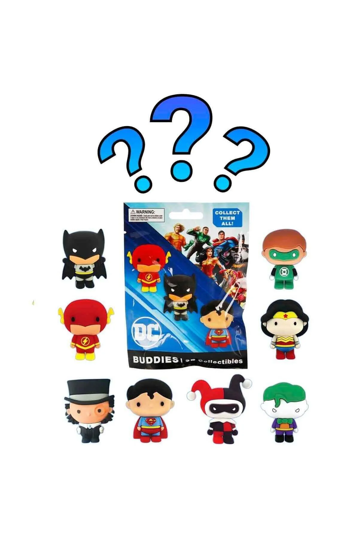 20297 SUN-ITG-CLT-3D FİGÜR DC BUDDIES SÜRPRİZ PAKET